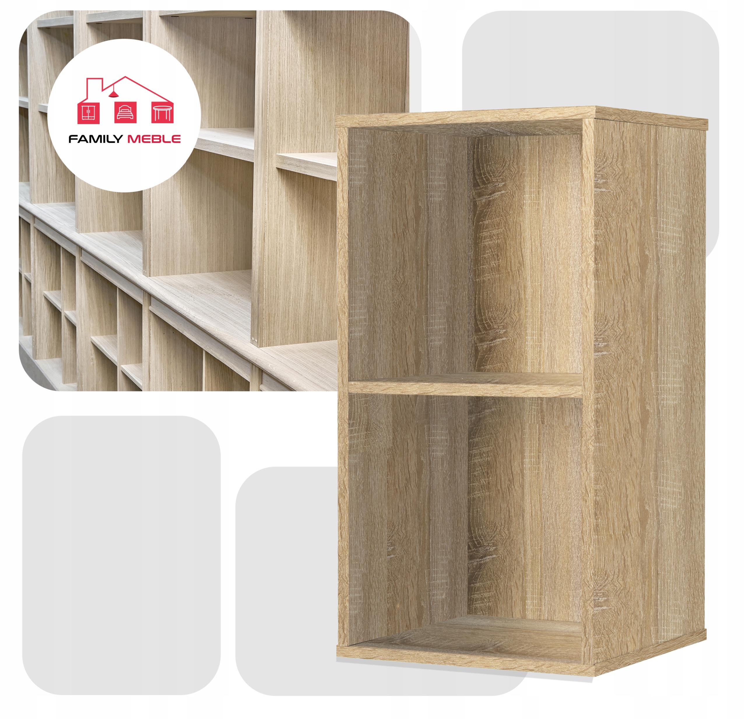 Regał półka organizer pojemnik stojak na płyty winylowe segregatory Cubo 2