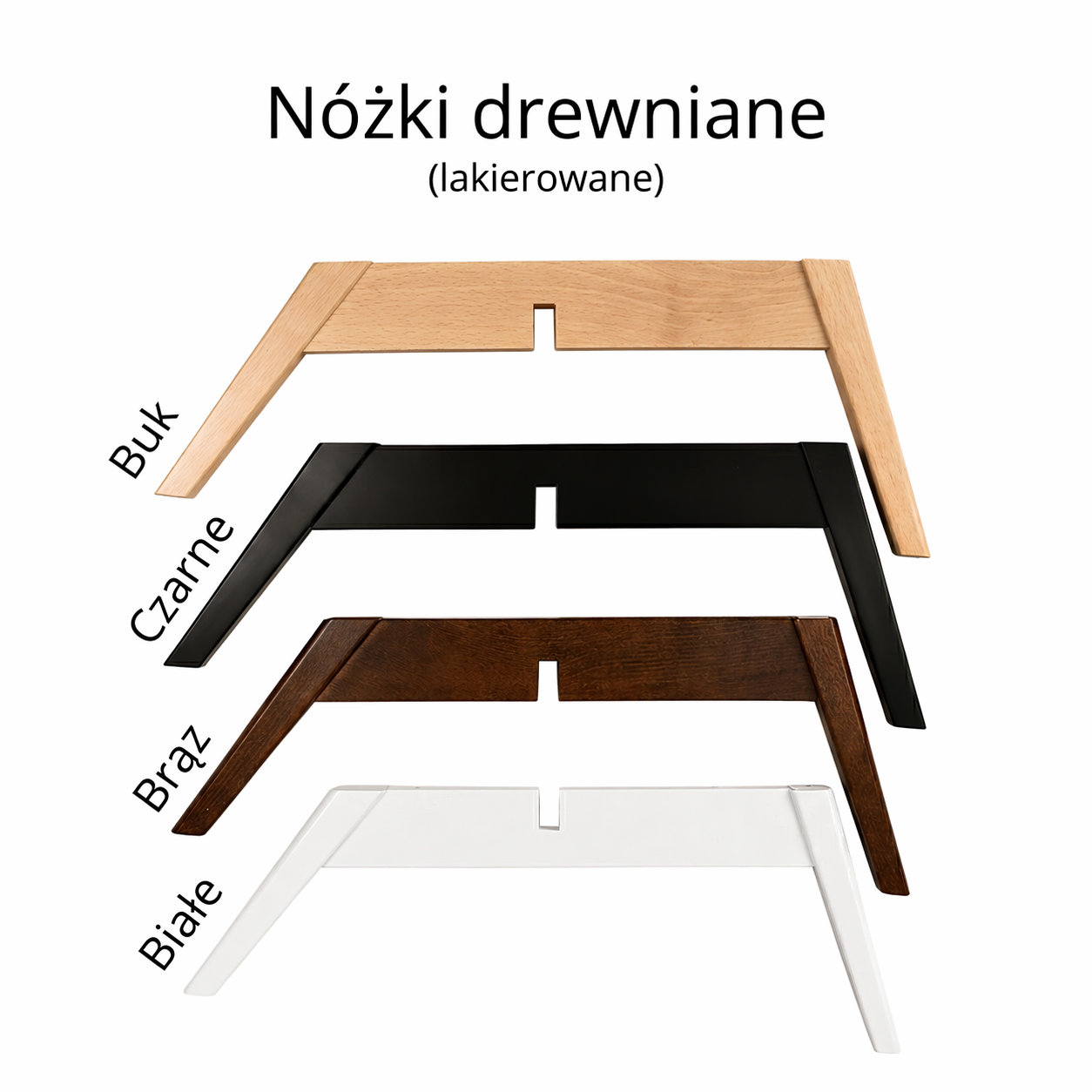 Kolory nóżek