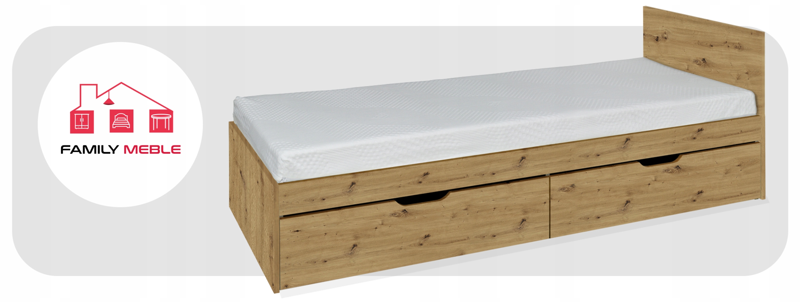 Łóżko dziecięce dla dziecka dzieci młodzieżowe 80x200 cm Lili Family Meble