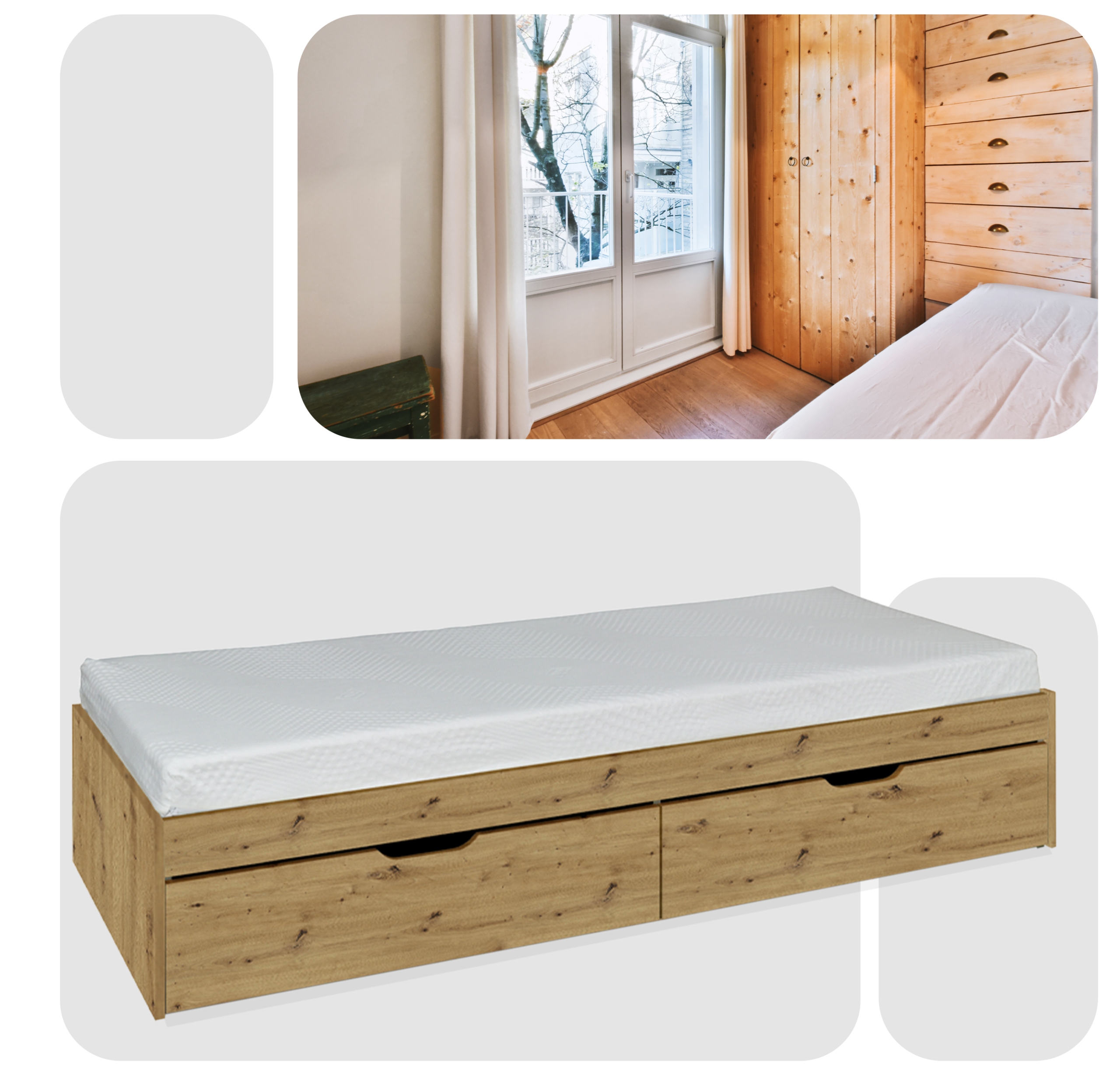 Łóżko dziecięce dla dziecka dzieci młodzieżowe 80x200 cm Lili Family Meble