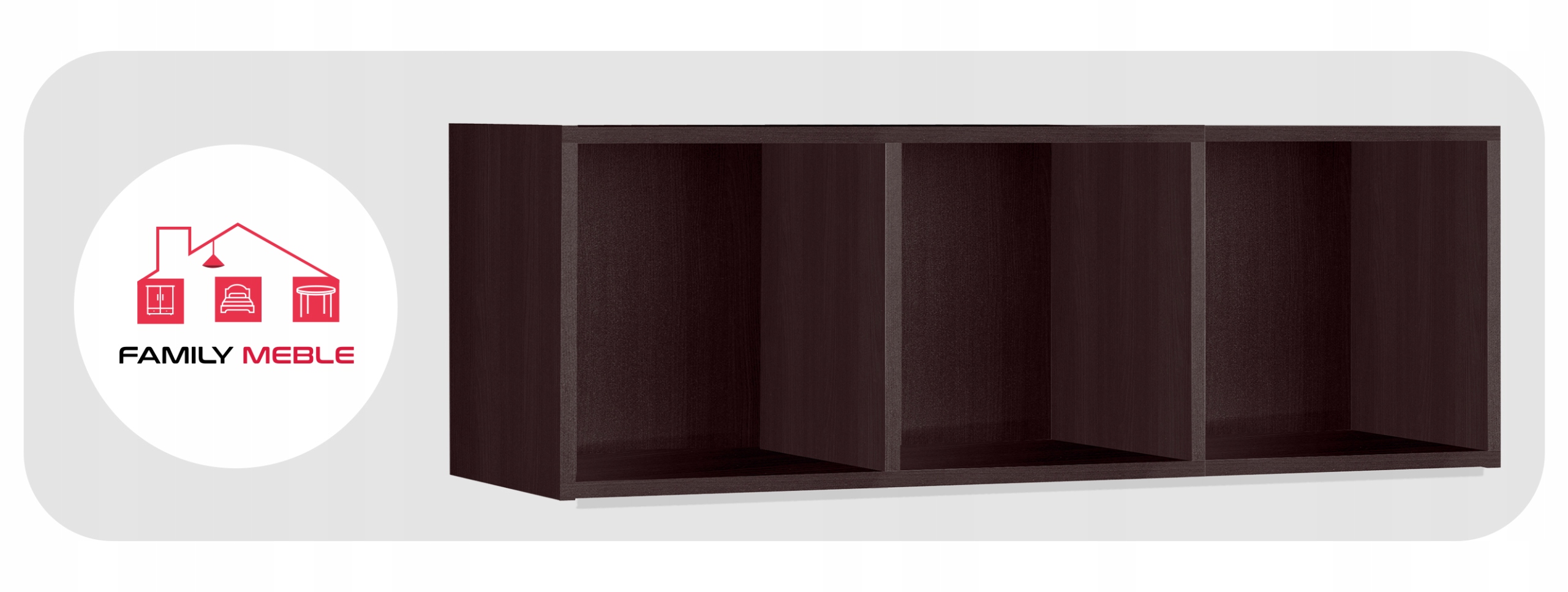 Regał półka organizer pojemnik stojak na płyty winylowe segregatory Cubo 3