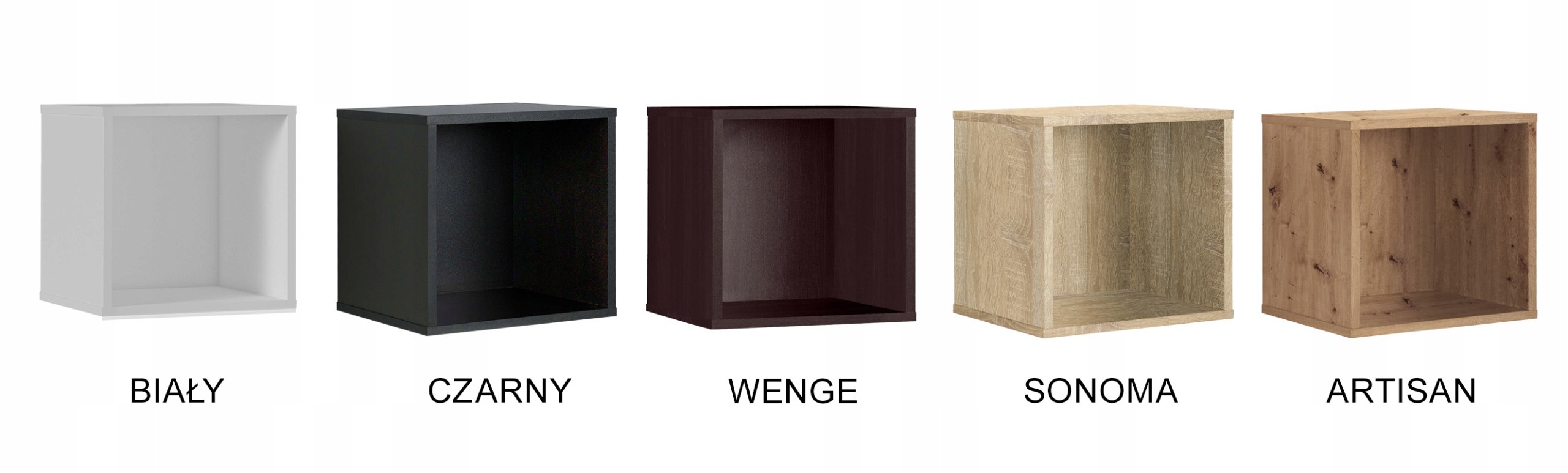 Regał półka organizer pojemnik stojak na płyty winylowe segregatory Cubo 1