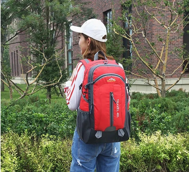 Plecak turystyczny CZERWONY 306 - Inna marka | Sport Sklep EMPIK.COM