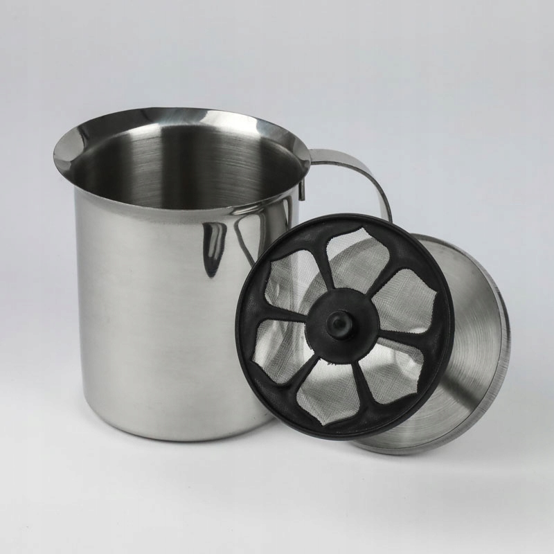 SPIENIACZ UBIJAK MLEKA 800ml STALOWY GARNEK KUBEK