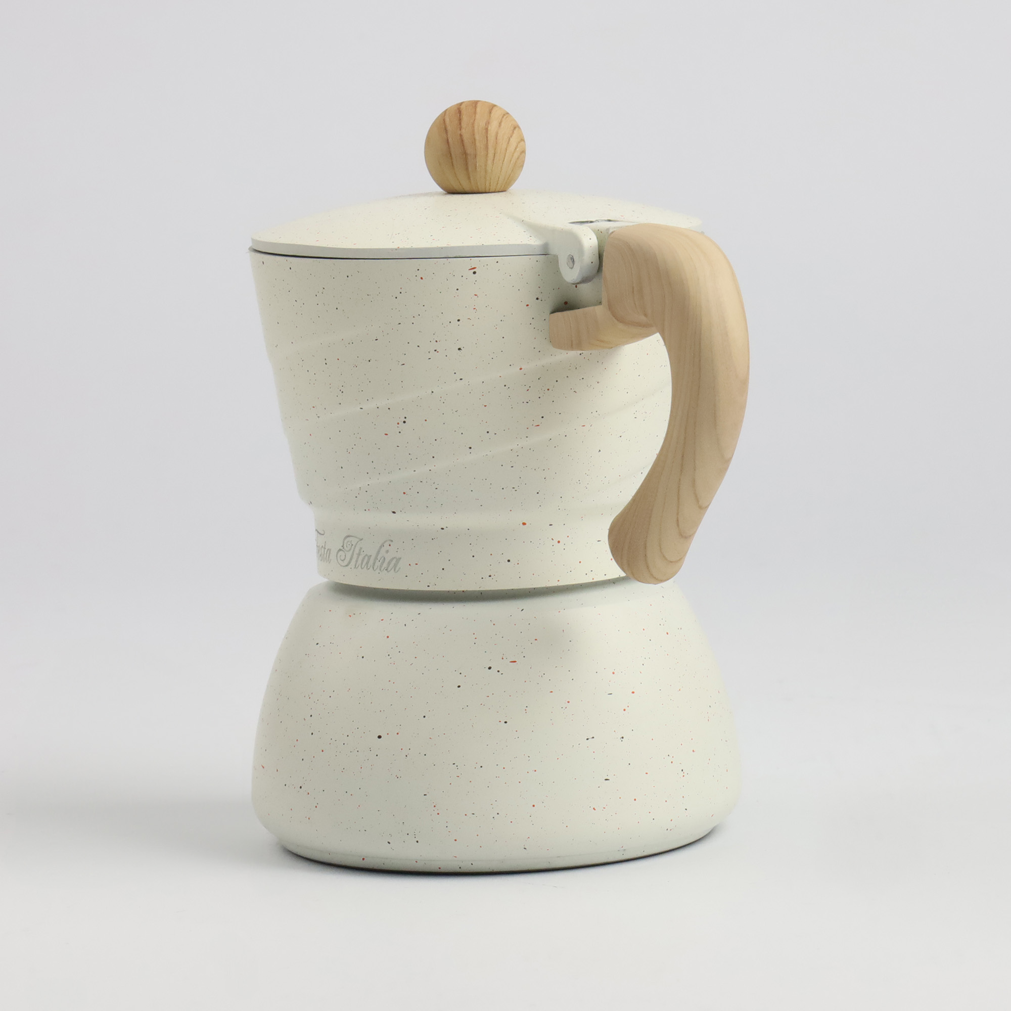 KAWIARKA ALUMINIOWA ZAPARZACZ DO KAWY KAFIETERKA WŁOSKA MOKA NA 3 FILIŻANKI