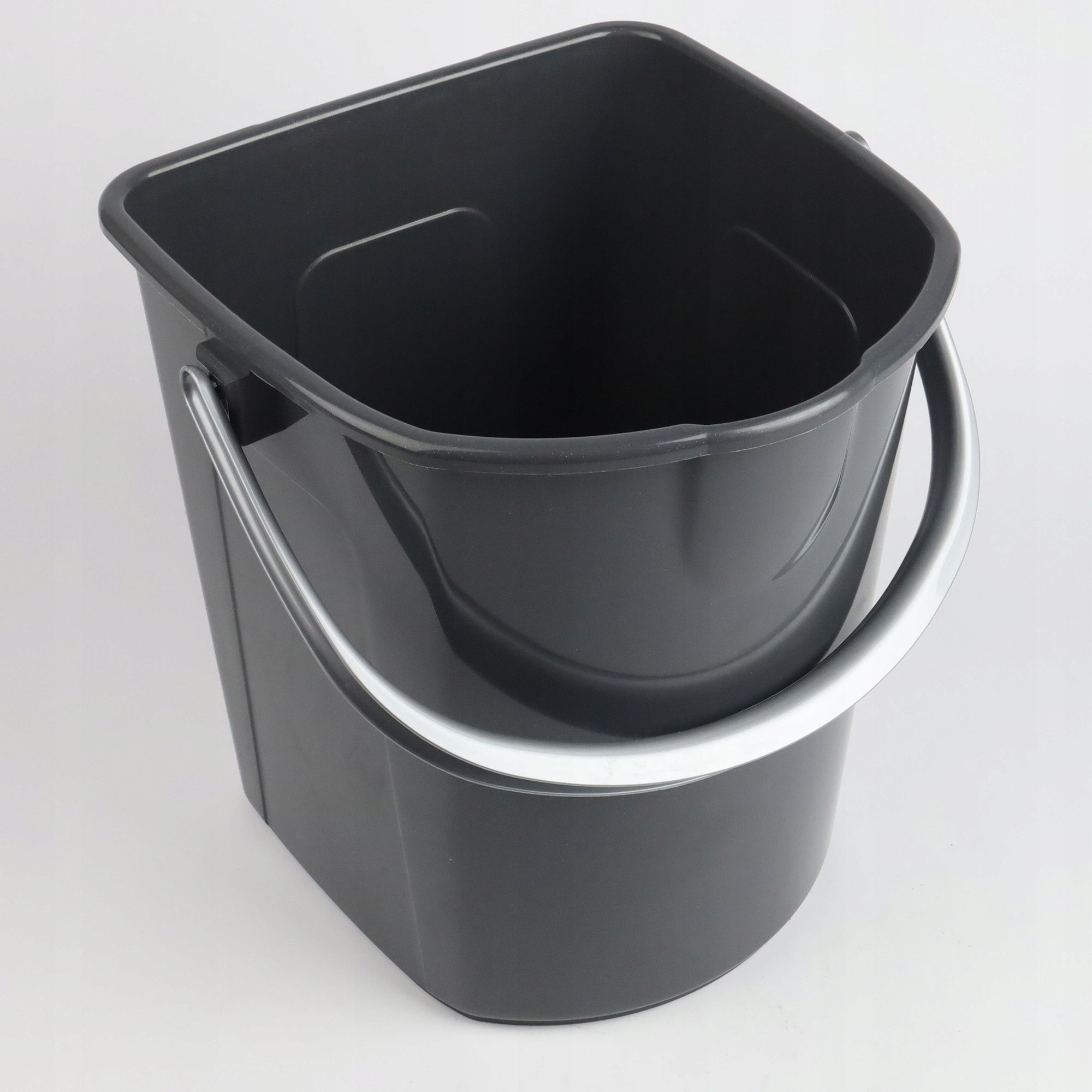 WIADRO WC MOBILNA TOALETA TURYSTYCZNA SZARA 22L Z POKRYWĄ I UCHWYTEM PODRÓŻ