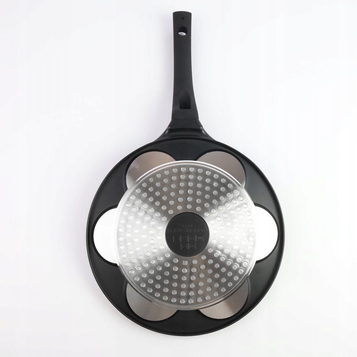 PATELNIA DO NALEŚNIKÓW PLACKÓW PANCAKES JAJEK HAMBURGERÓW ZE WZORAMI EMOJI