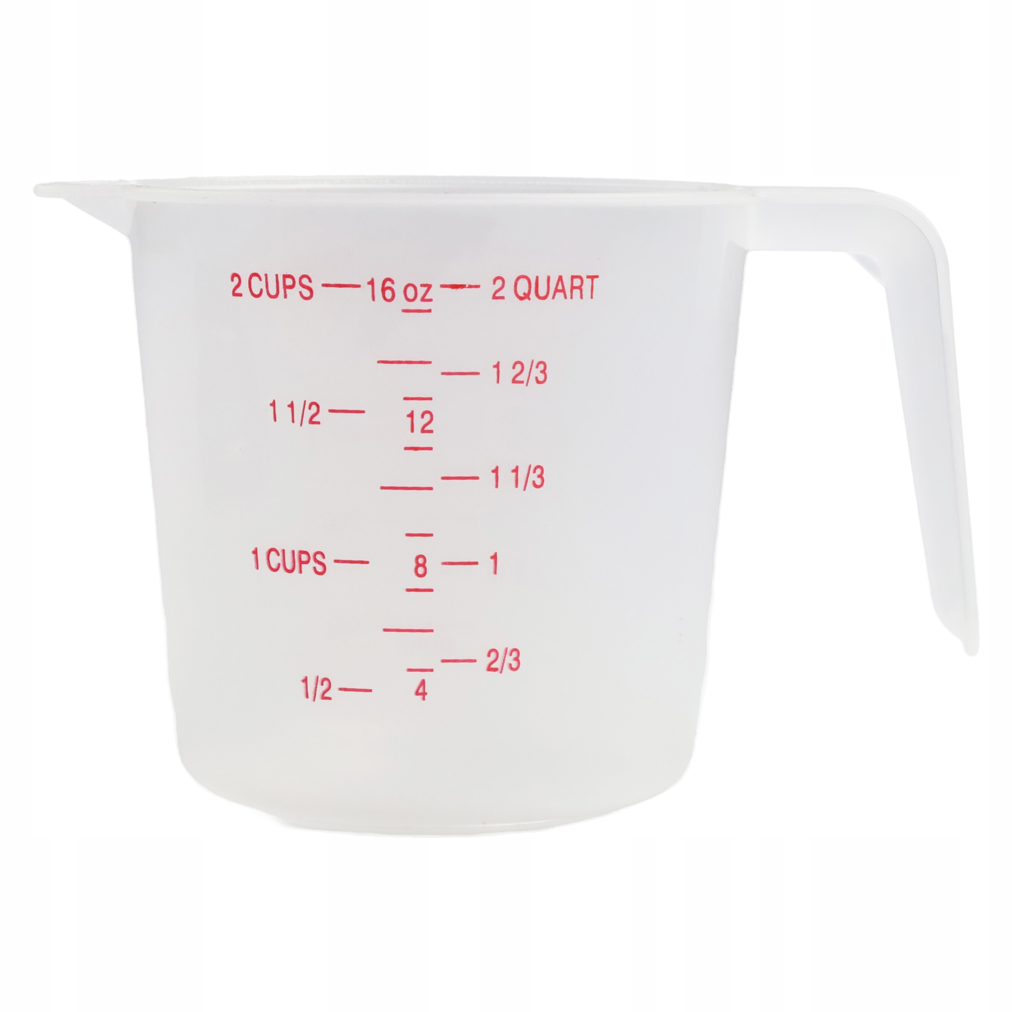 DZBANEK PLASTIKOWY Z MIARKĄ 500 ML IDEALNY DO PRECYZYJNEGO ODMIERZANIA