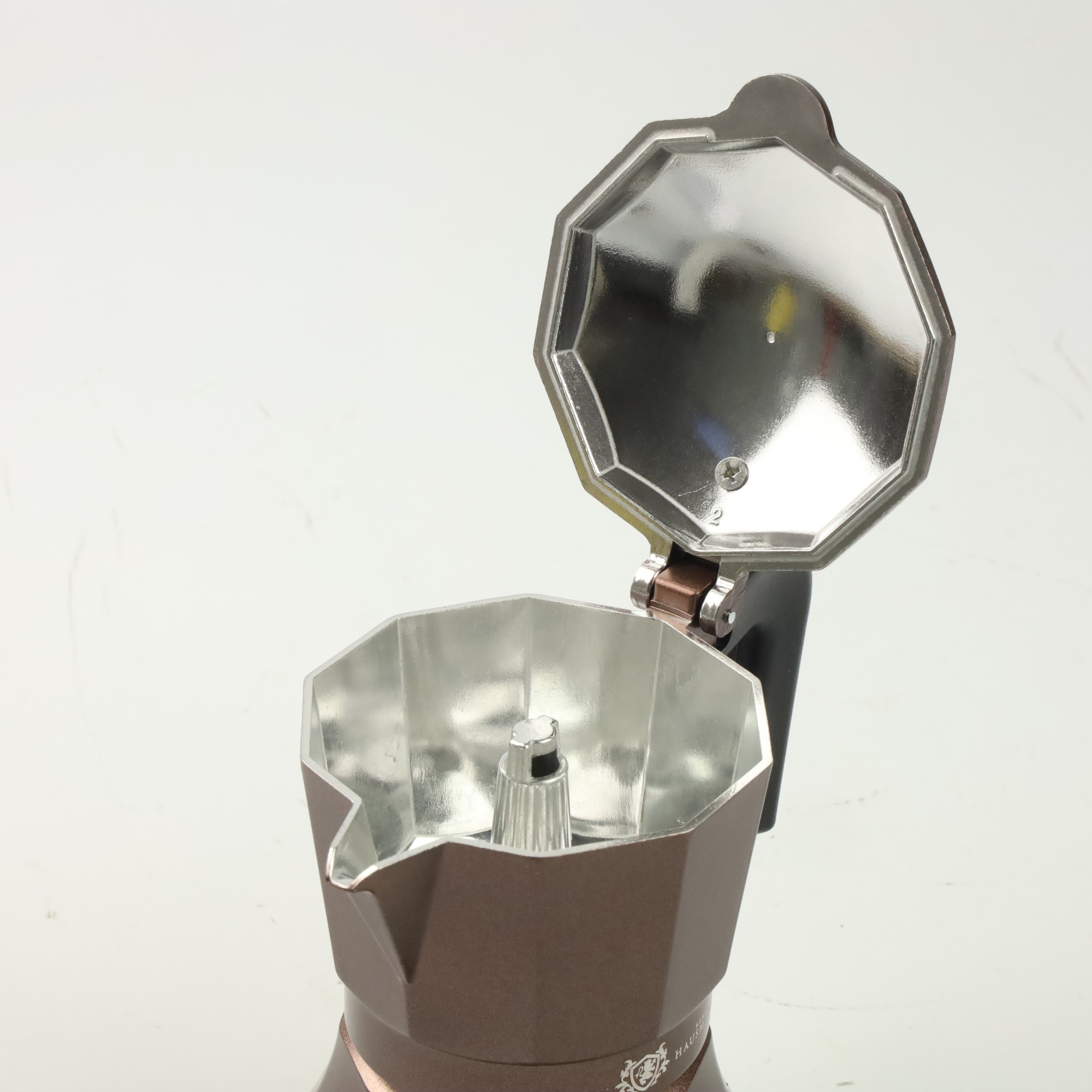 KAWIARKA ALUMINIOWA ZAPARZACZ DO KAWY KAFIETERKA WŁOSKA MOKA NA 3 KAWY