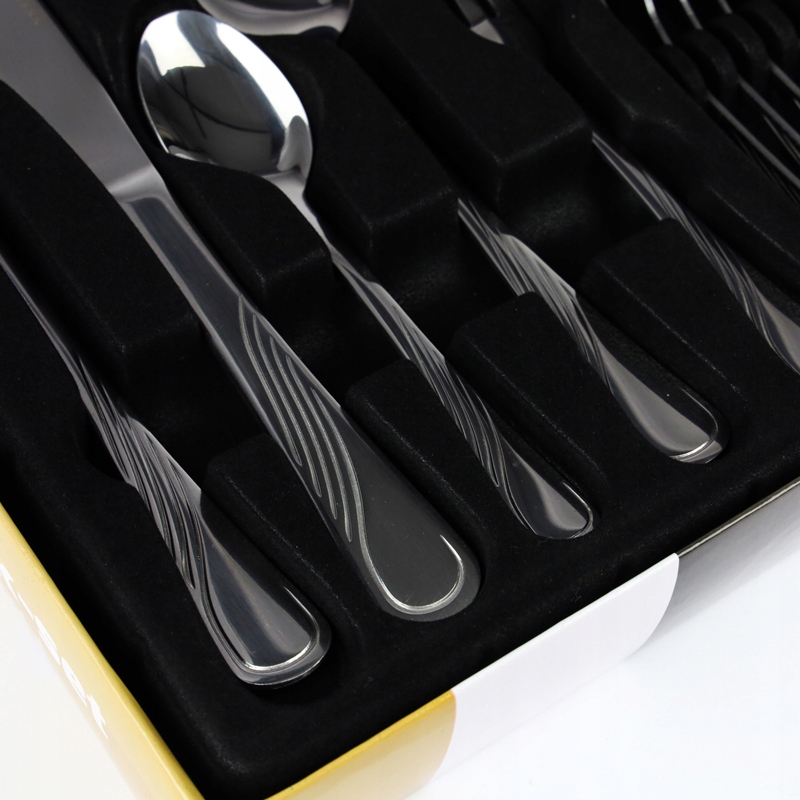 ZESTAW SZTUĆCÓW 30 el 6 os komplet sztućce pudełko