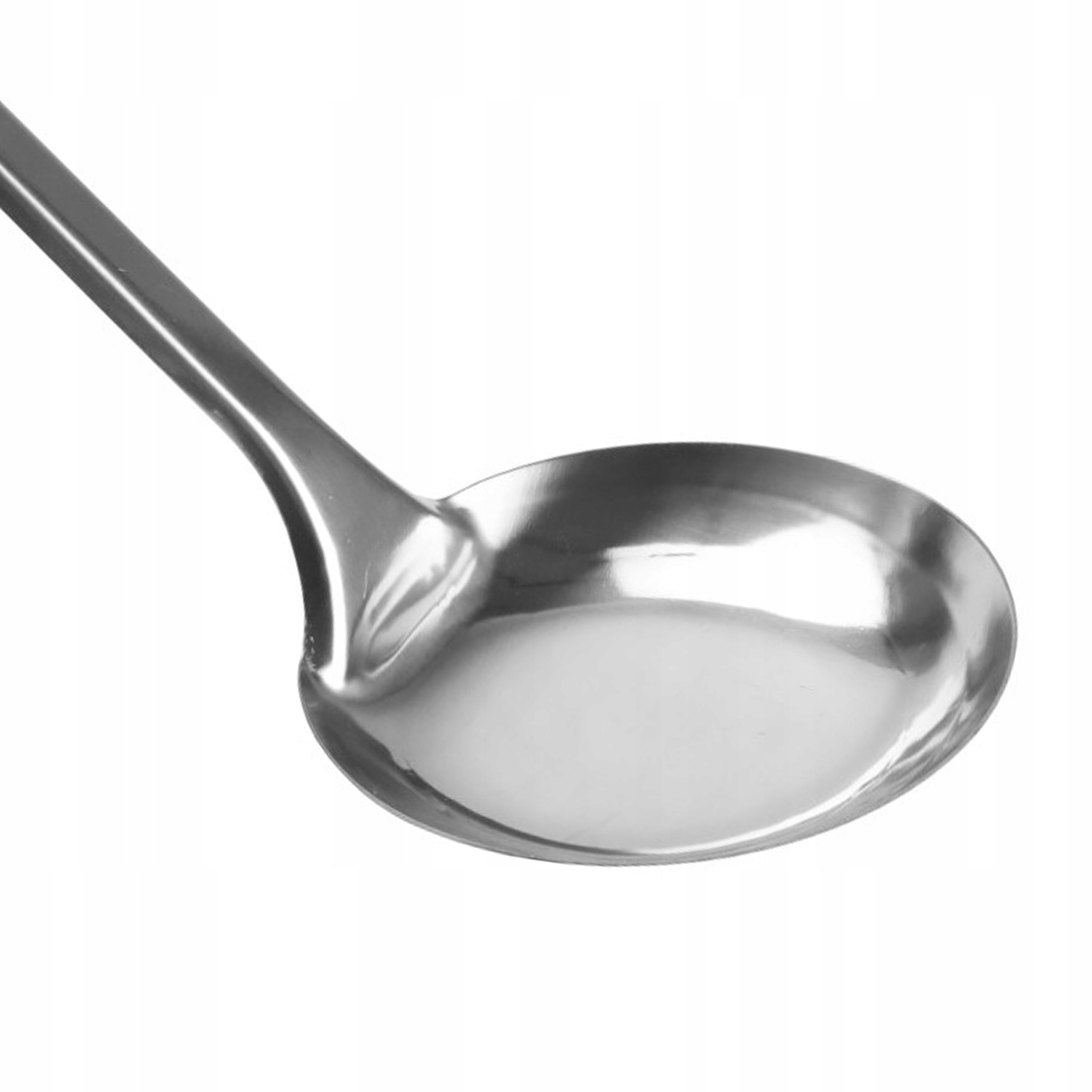 ŁYŻKA WAZOWA CHOCHLA NABIERAK DO NALEWANIA ZUP SOSÓW ZE STALI NIERDZEWNEJ