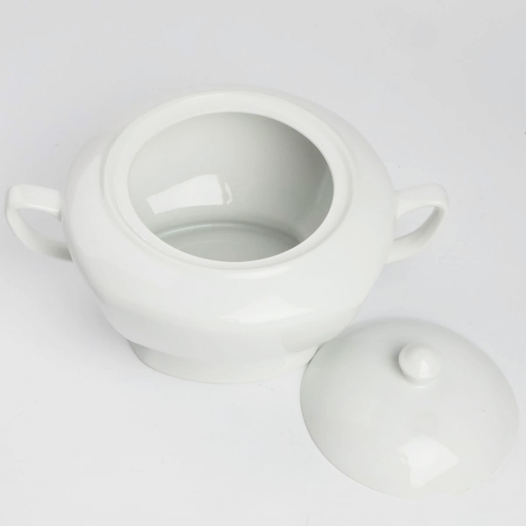 WAZA DO ZUPY PORCELANOWA 2,8L BIAŁA - ELEGANCKIE NACZYNIE STOŁOWE