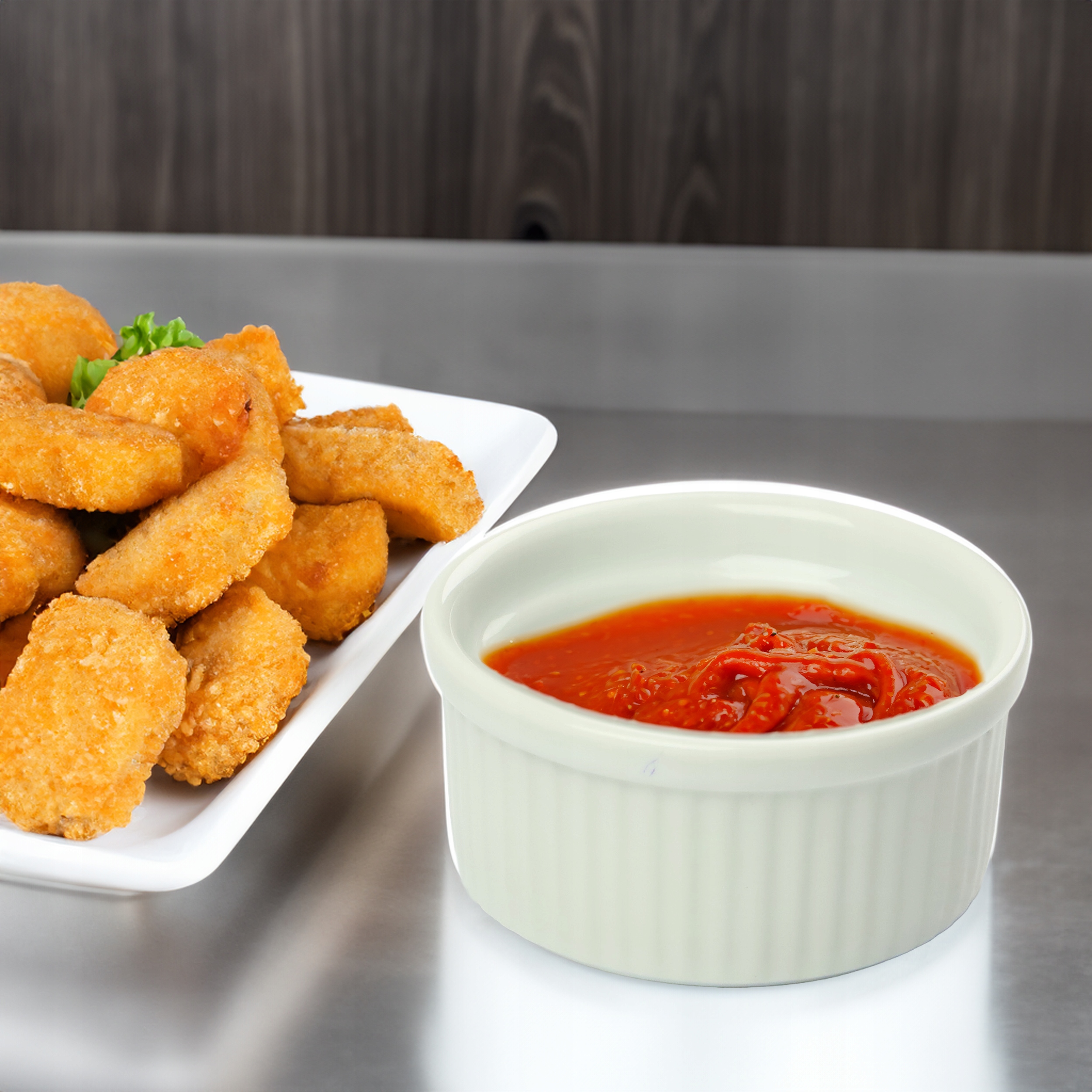 KOKILKA PORCELANOWA DO ZAPIEKANIA 7CM MISECZKA NACZYNIE DO SOSÓW DIPÓW