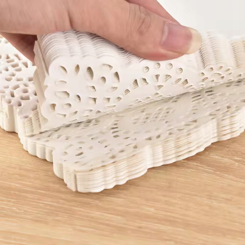 PODKŁAD PAPIEROWY AŻUROWY POD CIASTO TORT 25x35CM OZDOBNA SERWETKA