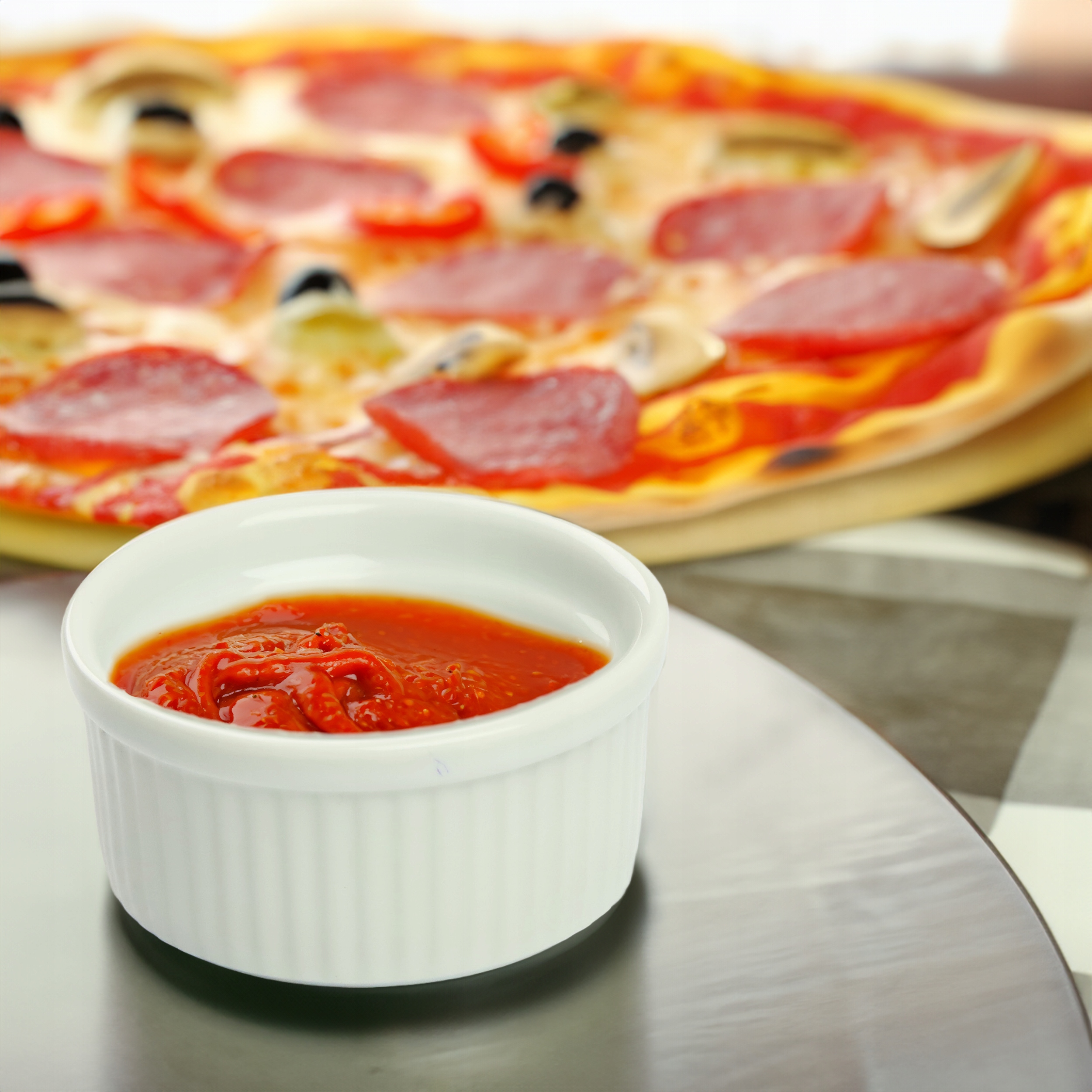 KOKILKA PORCELANOWA DO ZAPIEKANIA 7CM MISECZKA NACZYNIE DO SOSÓW DIPÓW