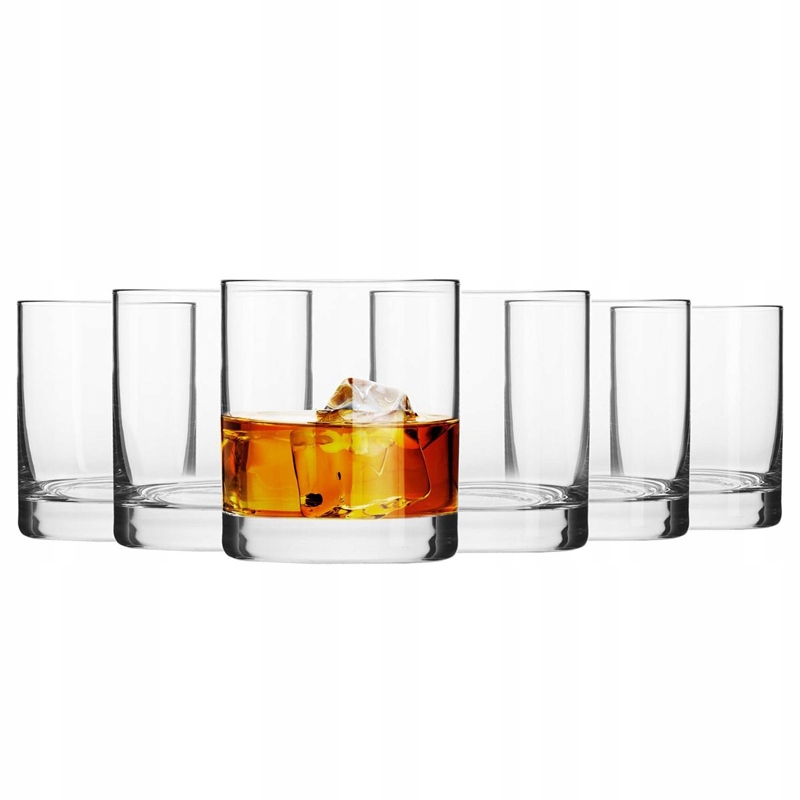 SZKLANKI DO WHISKY KROSNO 6x300ml KOMPLET PREZENT