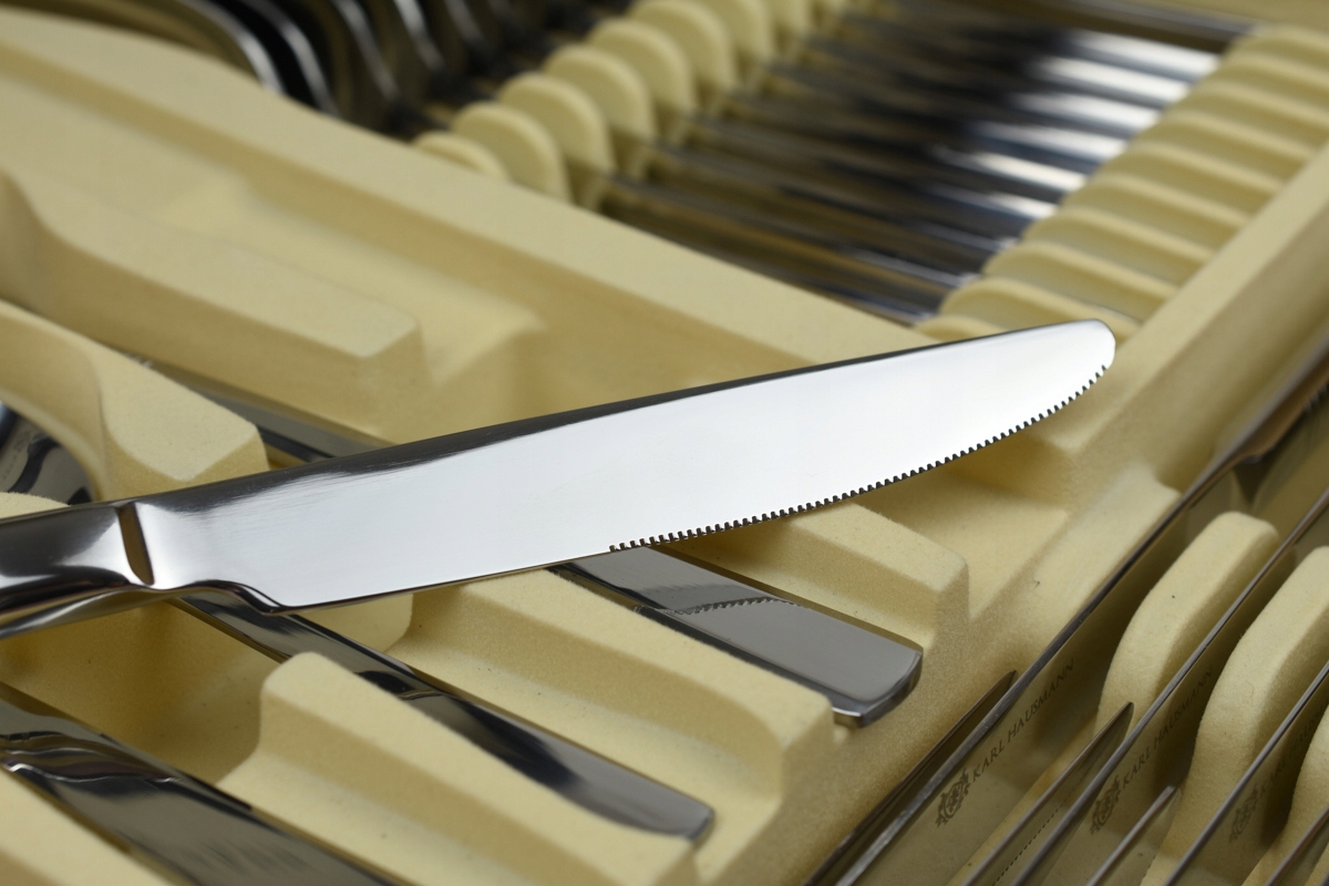 ZESTAW SZTUĆCE W WALIZCE 72 EL KOMPLET LUNA WALIZKA NA 12 OSÓB