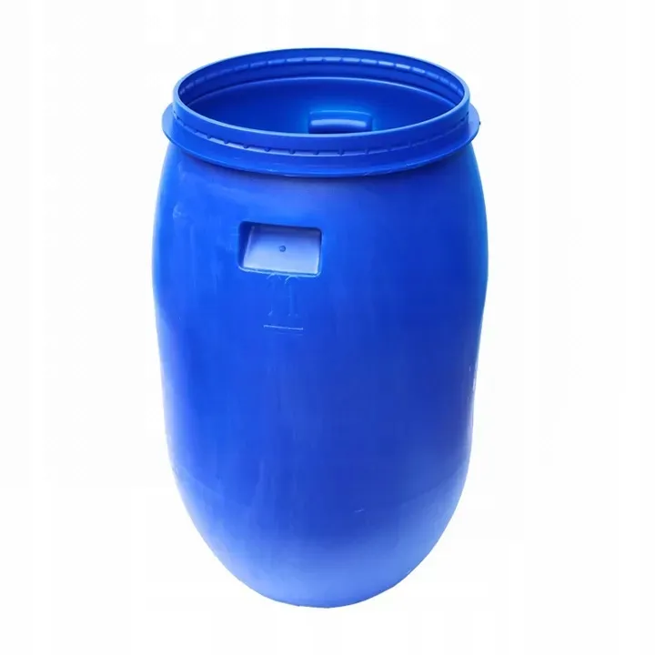 BECZKA PLASTIKOWA 120L OBEJMA ATEST DO KISZENIA KAPUSTY NA WODĘ Z KRANEM