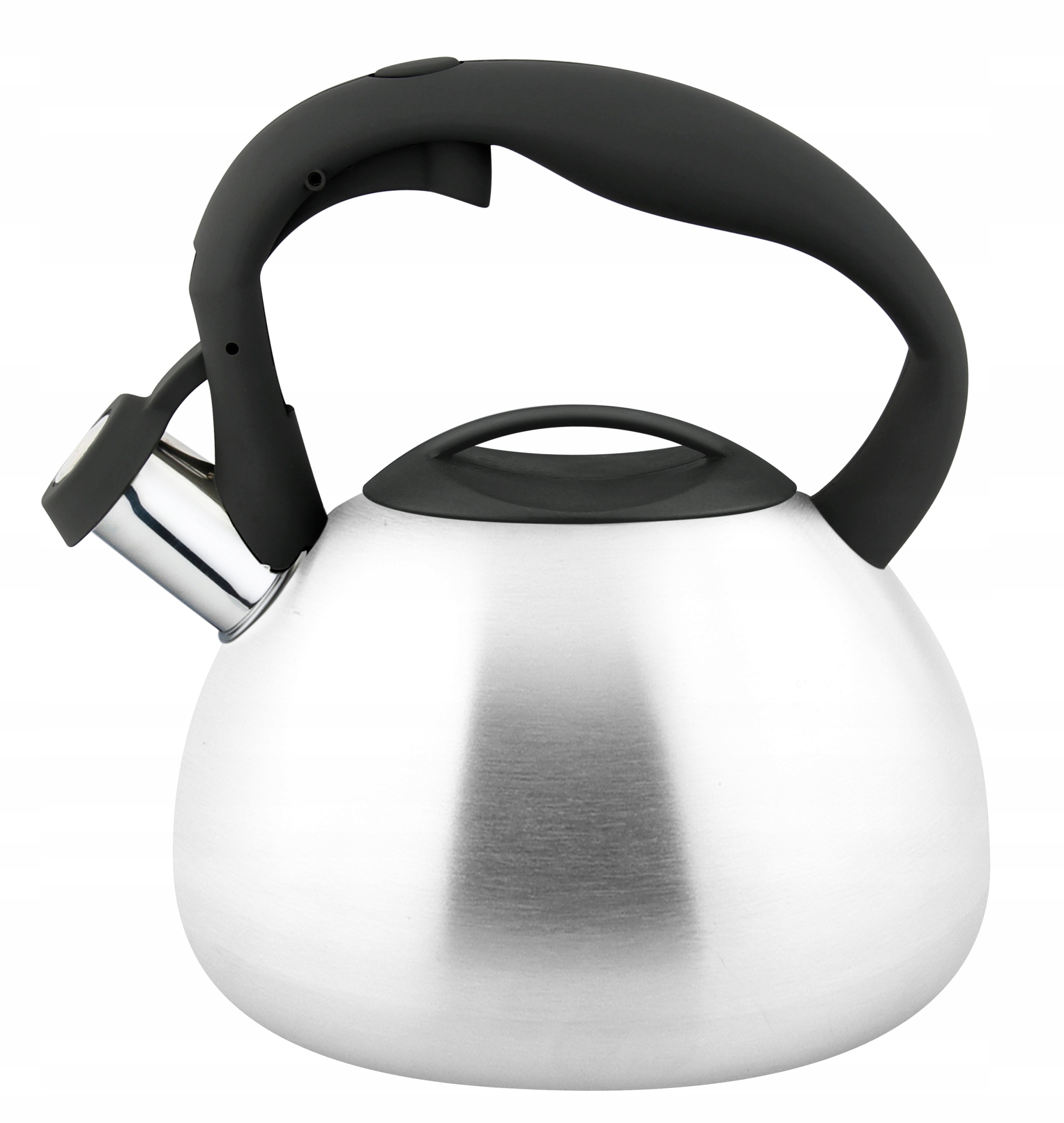 CZAJNIK stalowy nierdzewny 3L z gwizdkiem srebrny