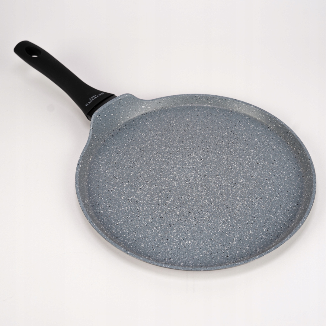 KOMPLET 4 PATELNI GRANITOWYCH INDUKCJA NON STICK