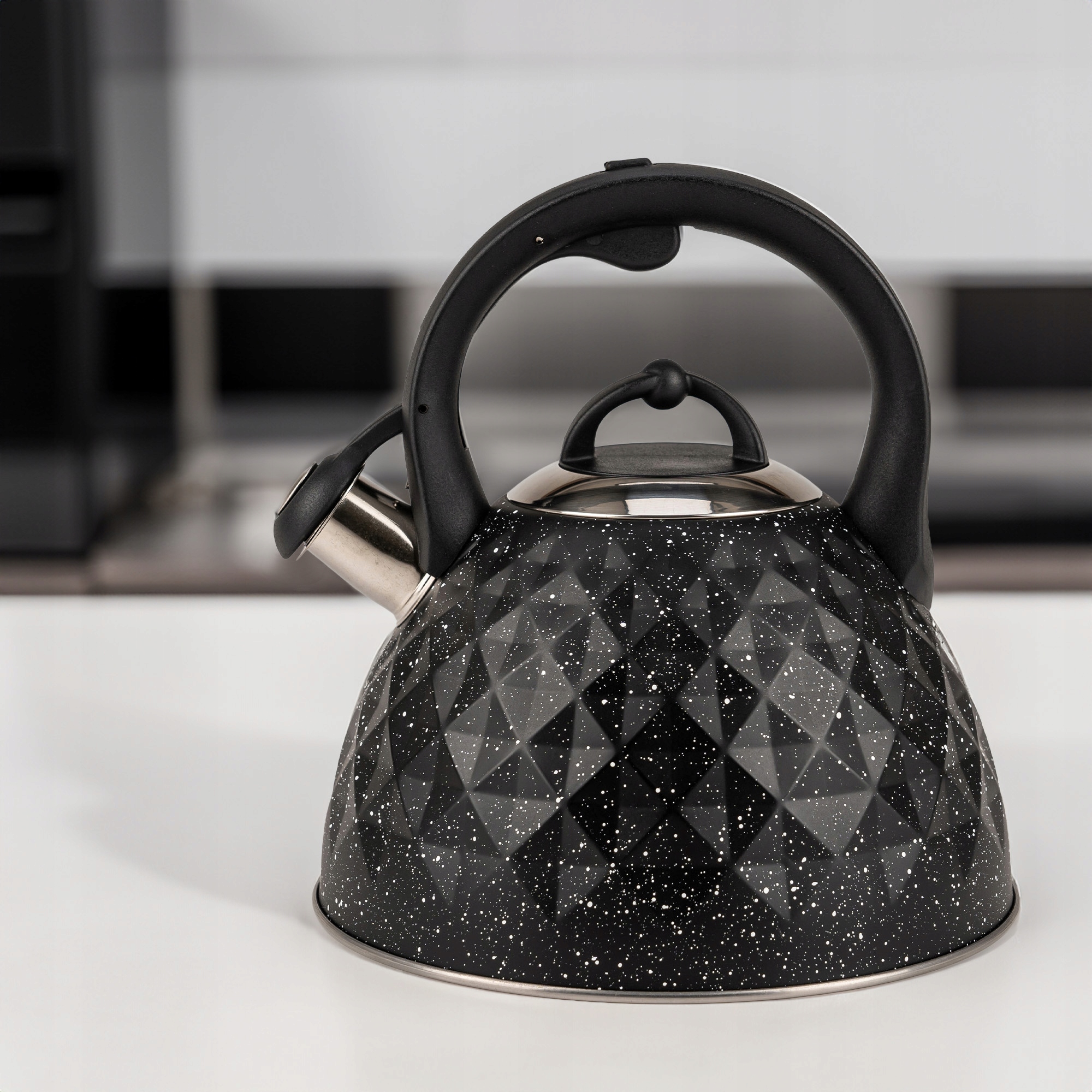 CZAJNIK tradycyjny Z GWIZDKIEM DUZY 3 l INDUKCJA GAZ WZÓR MARMUREK