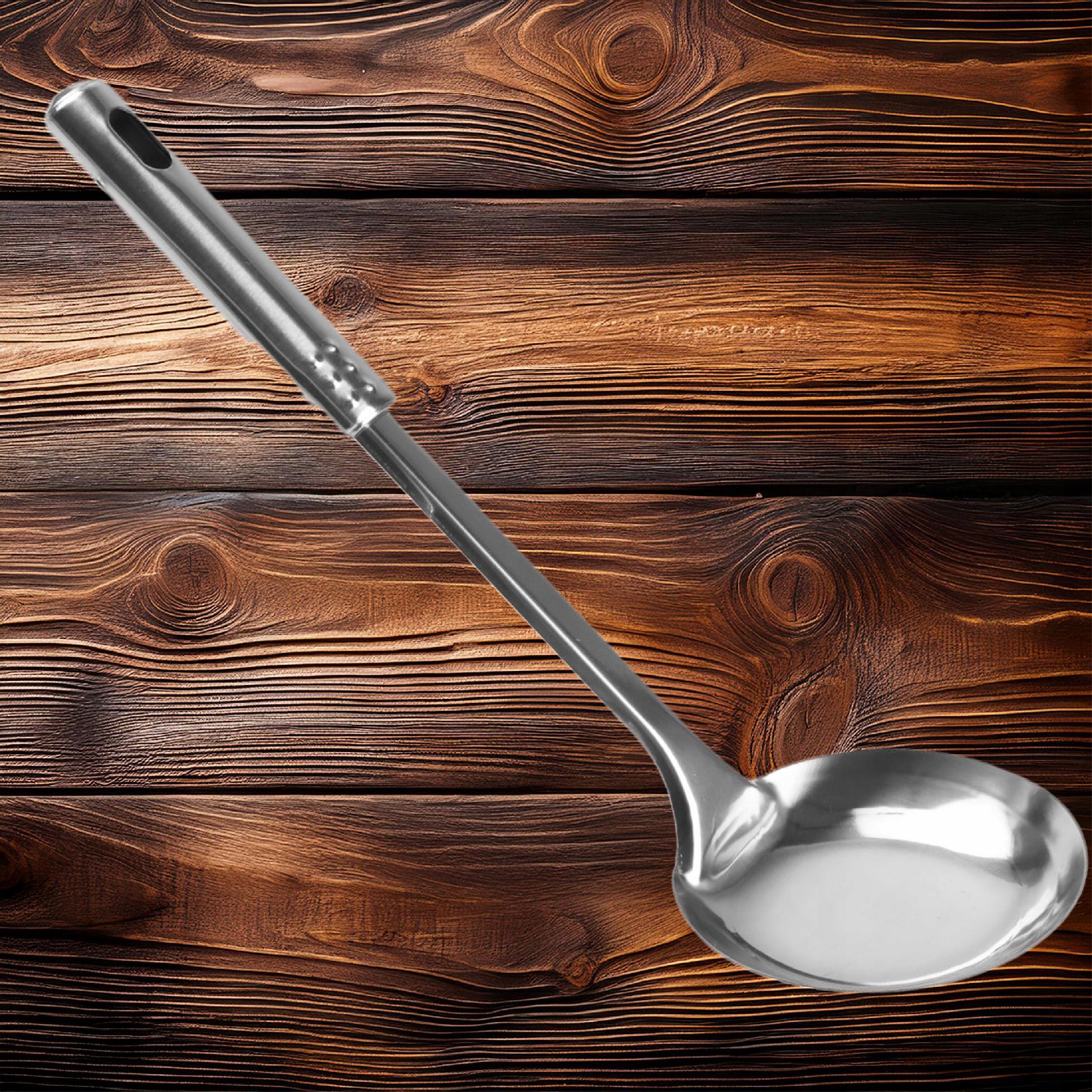 ŁYŻKA WAZOWA CHOCHLA NABIERAK DO NALEWANIA ZUP SOSÓW ZE STALI NIERDZEWNEJ