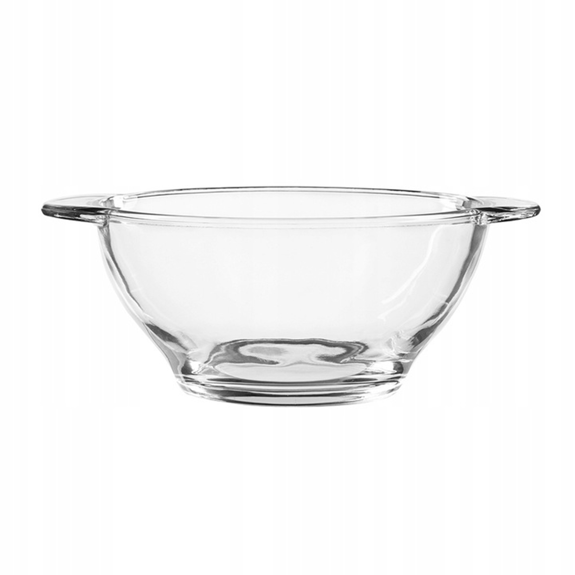 BULIONÓWKA 470 ML SZKLANA Z UCHWYTAMI MISKA OBIADOWA DO ZUPY KREMU FLAKÓW
