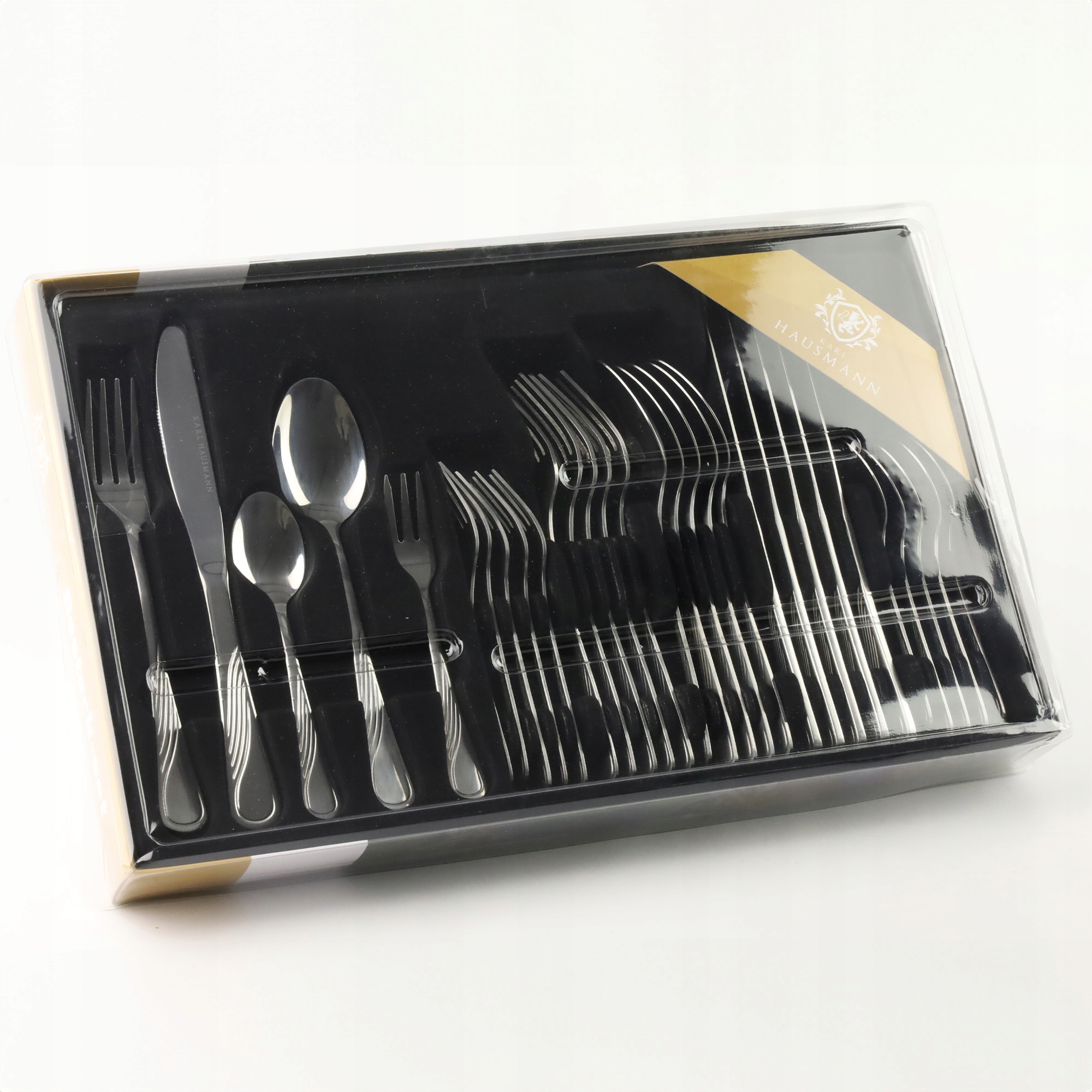 ZESTAW SZTUĆCÓW 30 ELEMENTÓW DLA 6 OSÓB KPL SZTUĆCE NIERDZEWNE W PUDEŁKU