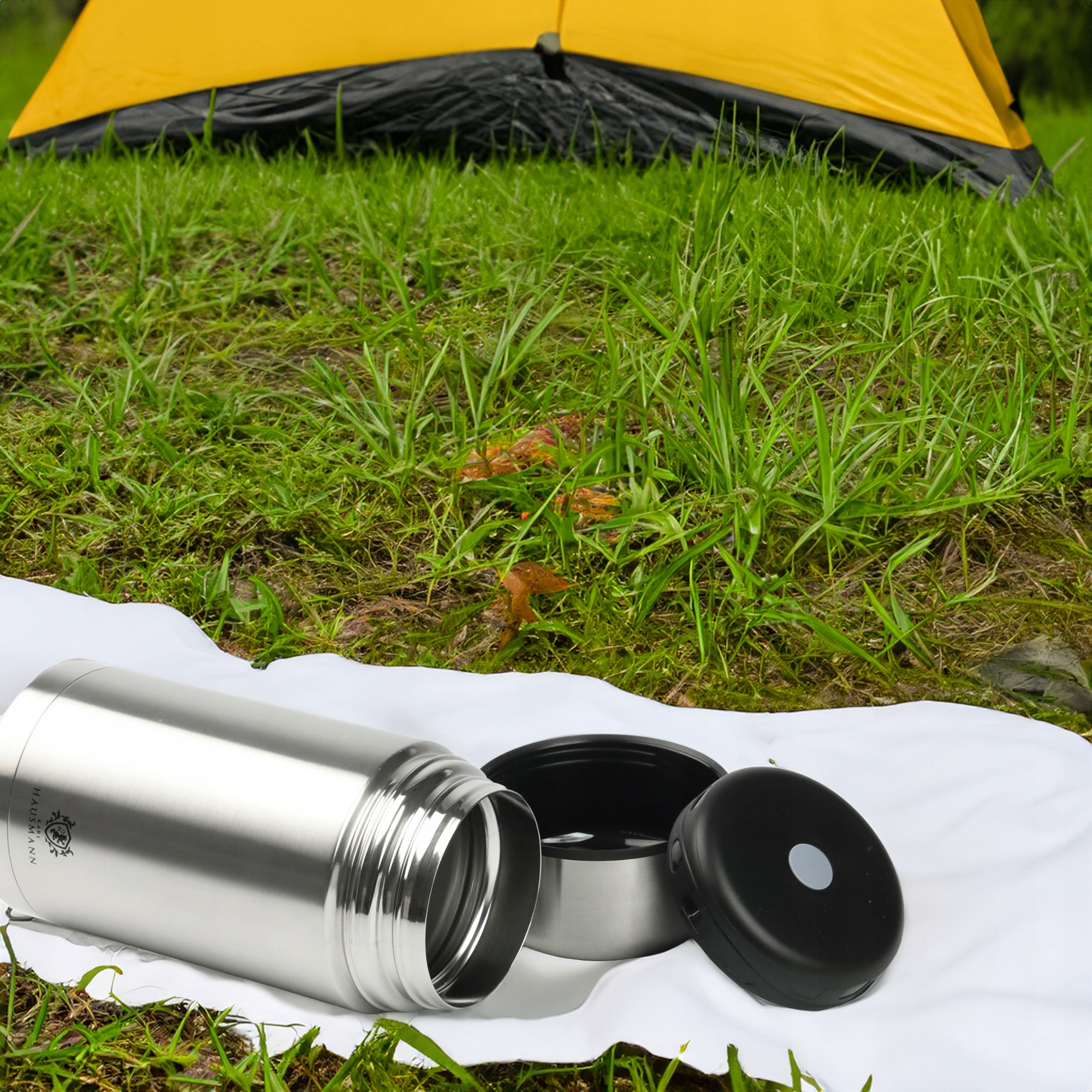 TERMOS OBIADOWY TURYSTYCZNY NA OBIAD ZUPĘ 1,2L TERMICZNY STAL NIERDZEWNA