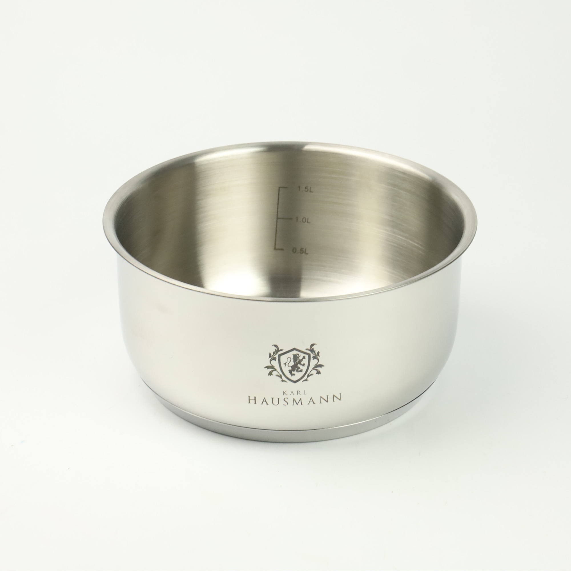 ZESTAW GARNKÓW STALOWYCH GARNKI Z ODPINANĄ RĄCZKĄ 3 SZT FUSION 1,6/2,2/3,1L