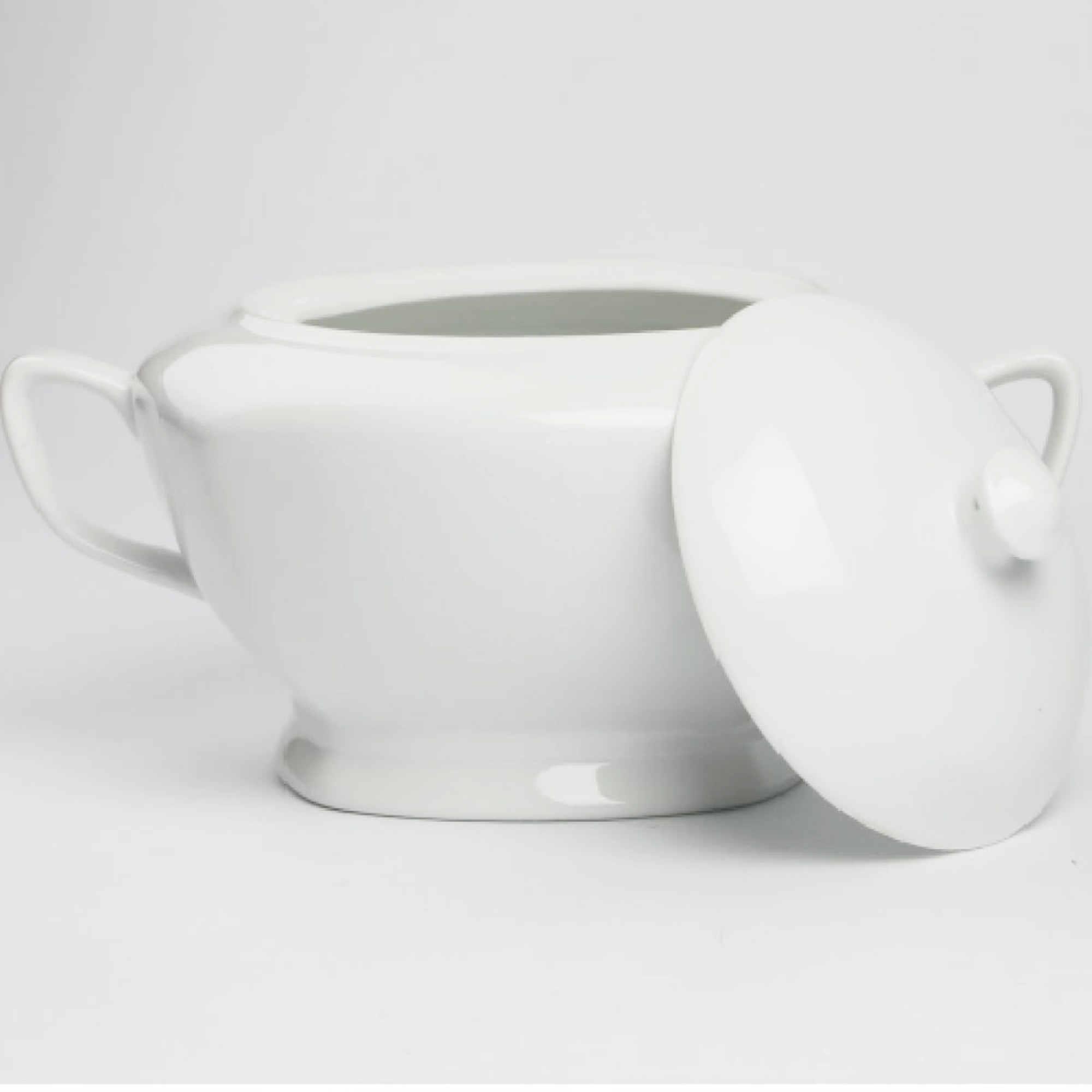 WAZA DO ZUPY PORCELANOWA 2,8L BIAŁA - ELEGANCKIE NACZYNIE STOŁOWE