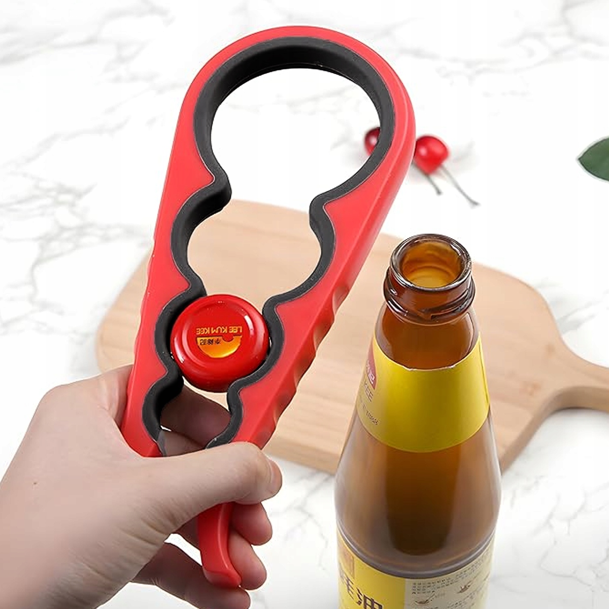 OTWIERACZ UNIWERSALNY DO SŁOIKÓW WIECZEK WEKÓW NAKRĘTEK BUTELEK RĘCZNY