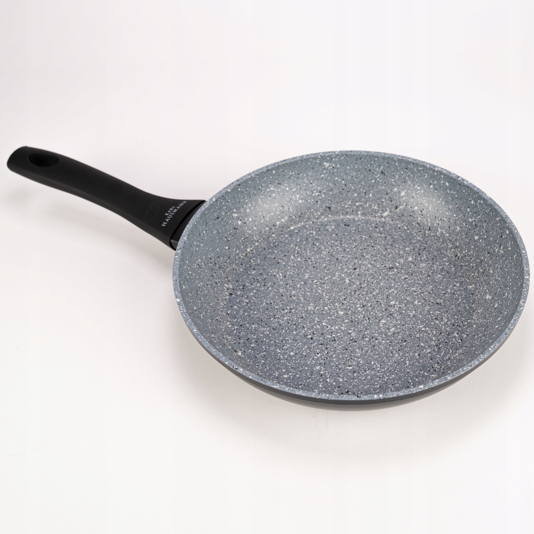 KOMPLET 4 PATELNI GRANITOWYCH INDUKCJA NON STICK