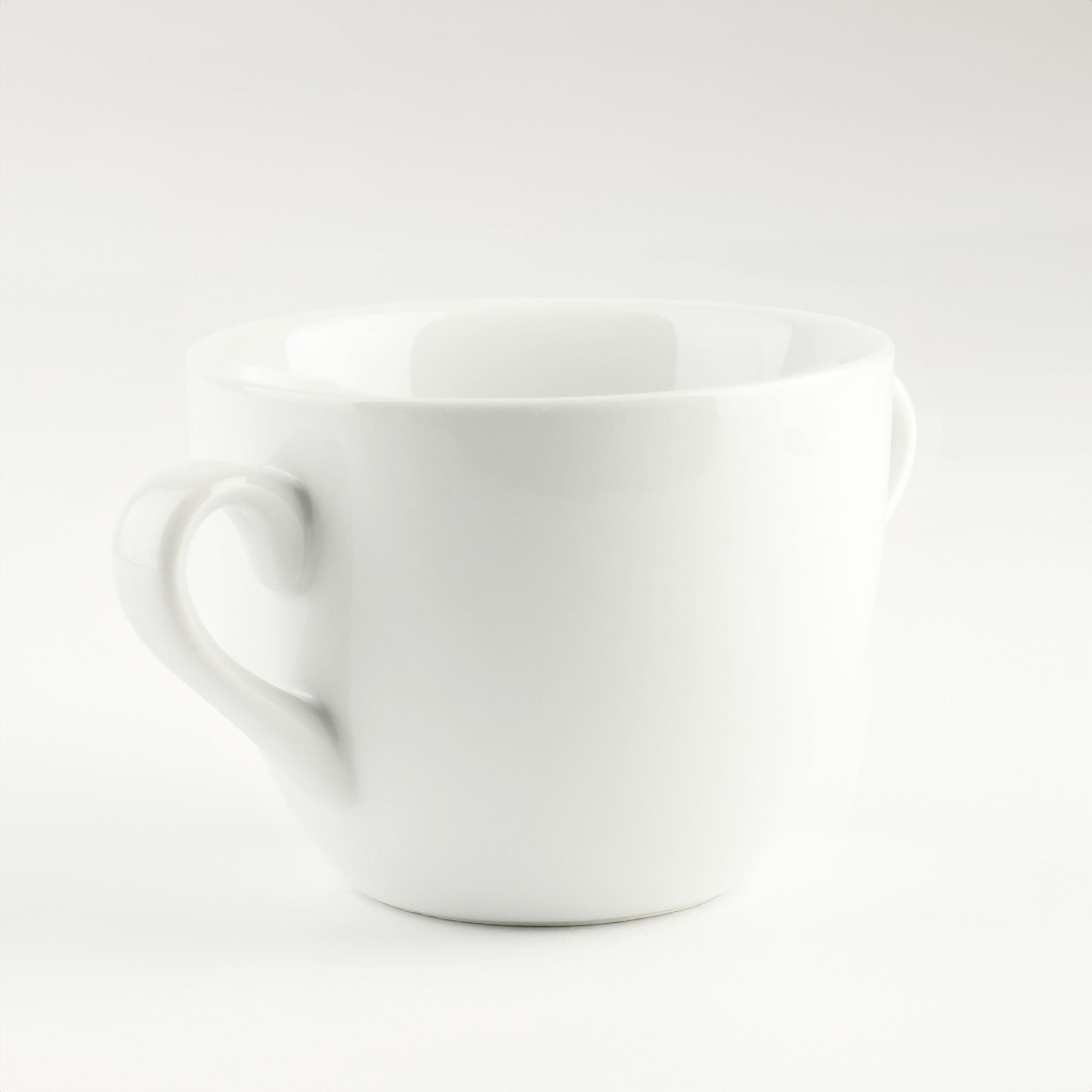 BULIONÓWKA PORCELANOWA 650 ML Z UCHWYTAMI MISKA OBIADOWA DO ZUPY KREMU