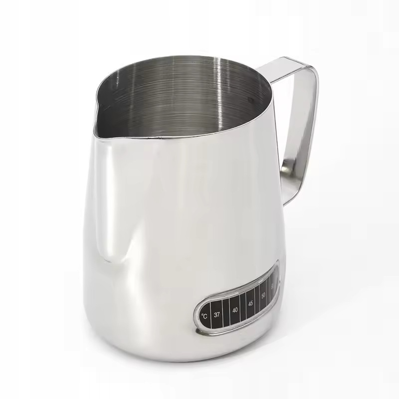 DZBANEK MLECZNIK STAL NIERDZEWNA DO MLEKA ŚMIETANKI Z TEMPERATURĄ 550ML