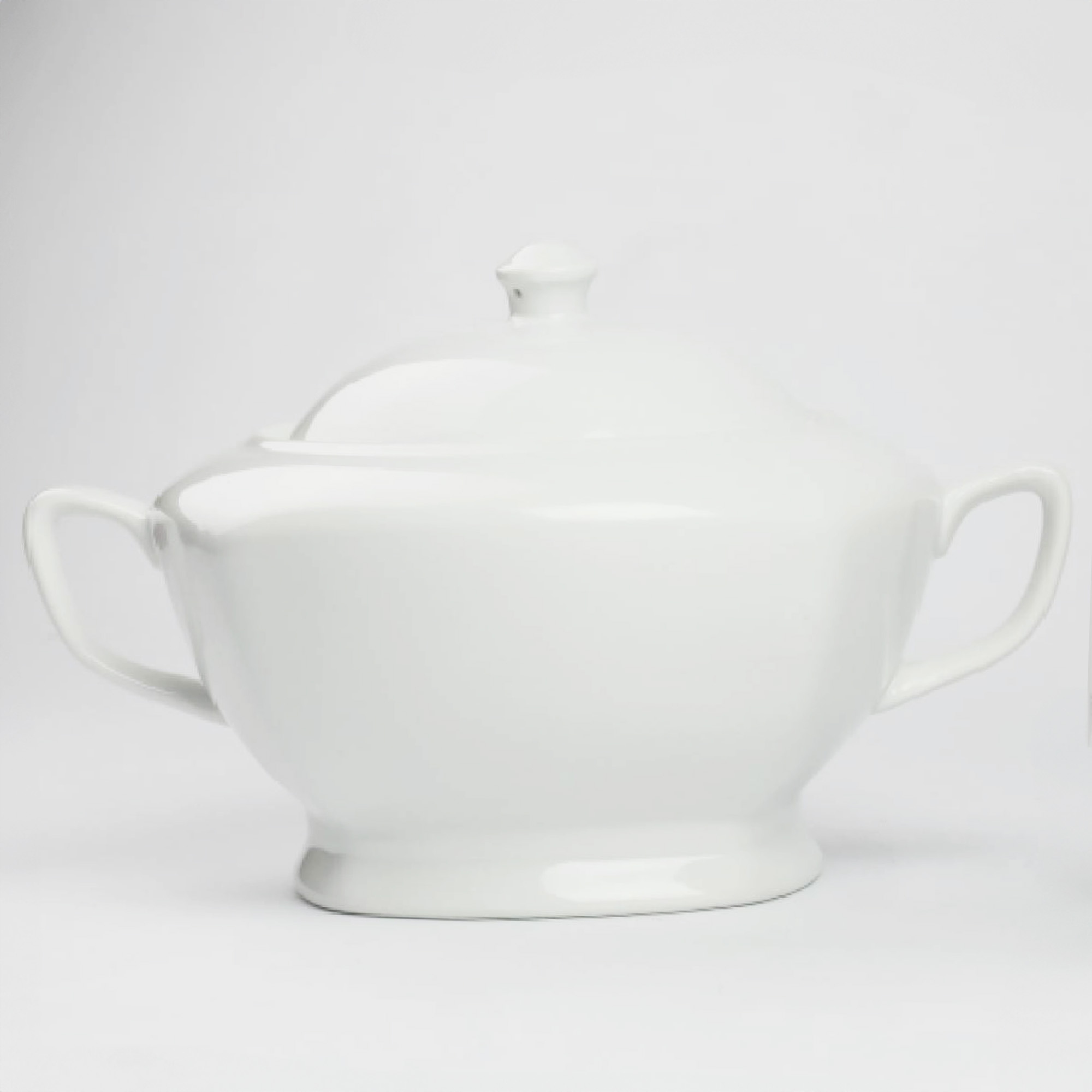 WAZA DO ZUPY PORCELANOWA 2,8L BIAŁA - ELEGANCKIE NACZYNIE STOŁOWE