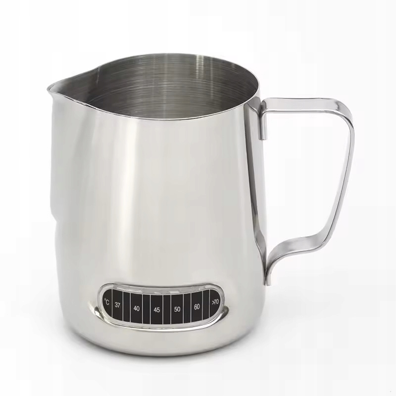 DZBANEK MLECZNIK STAL NIERDZEWNA DO MLEKA ŚMIETANKI Z TEMPERATURĄ 550ML