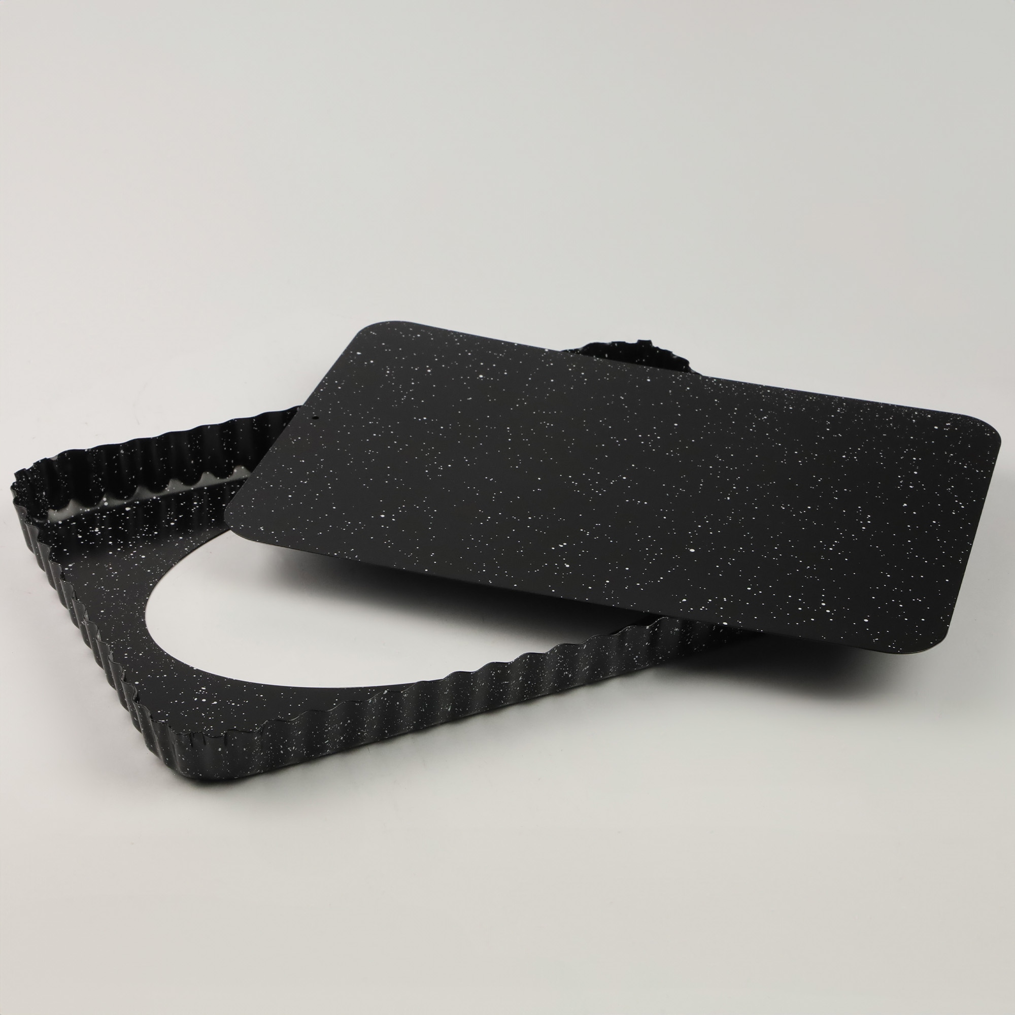 FORMA DO TARTY Z WYJMOWANYM DNEM PROSTOKĄTNA BLACHA DO PIECZENIA CIAST