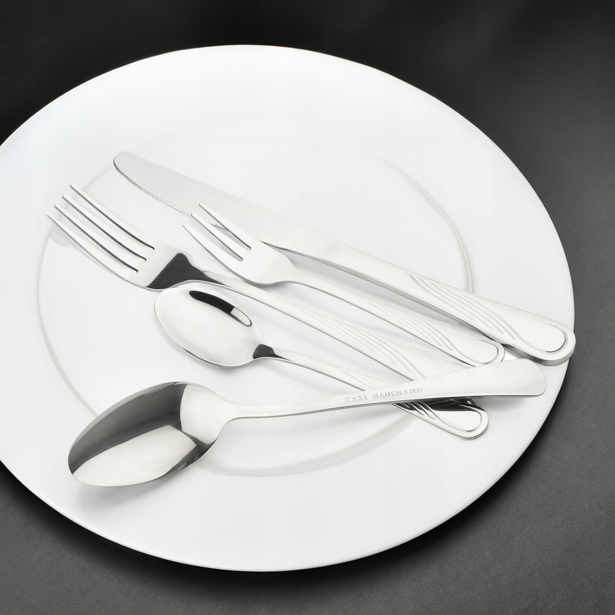 ZESTAW SZTUĆCÓW 30 ELEMENTÓW DLA 6 OSÓB KPL SZTUĆCE NIERDZEWNE W PUDEŁKU