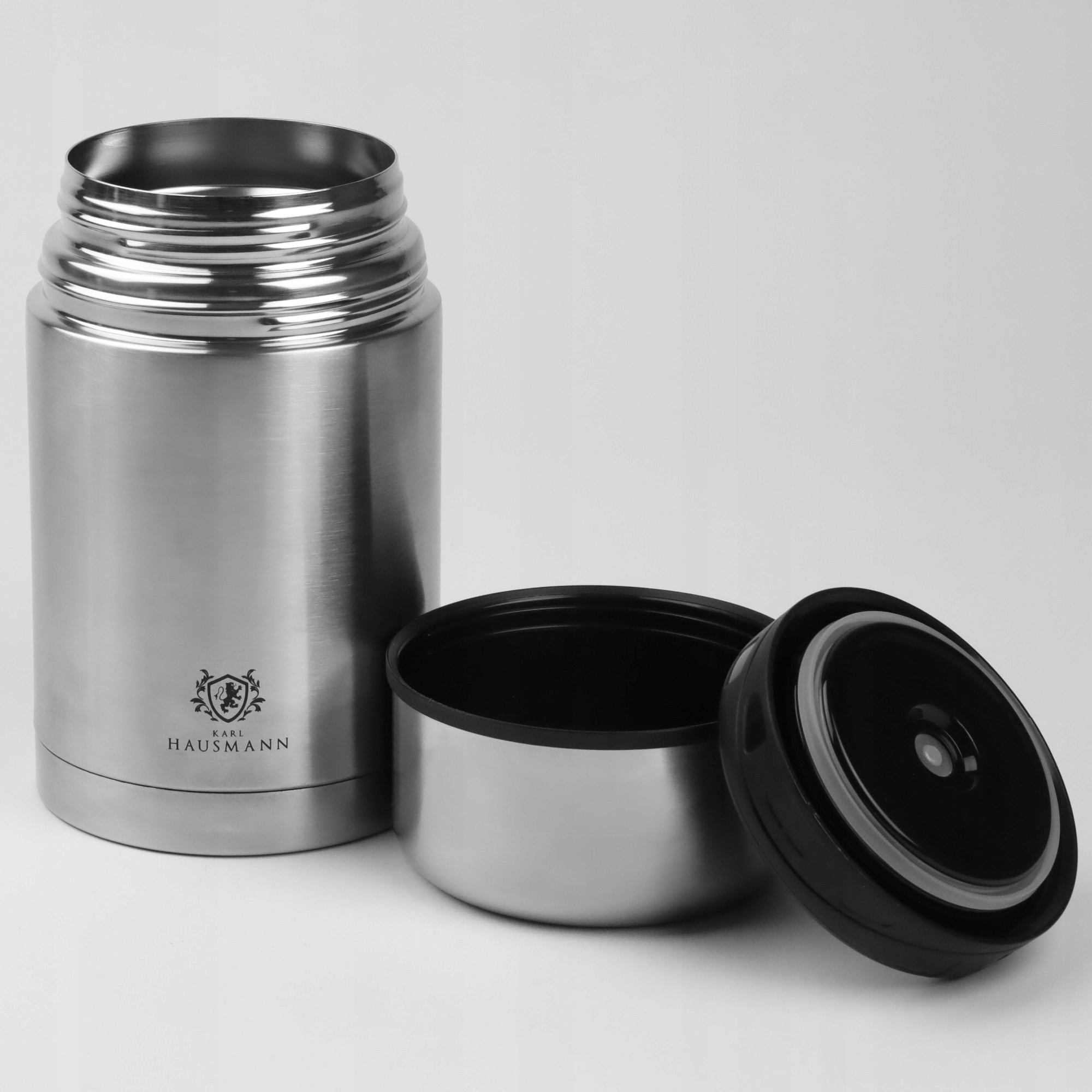 TERMOS OBIADOWY TERMICZNY POJEMNIK NA ŻYWNOŚĆ DO PRACY SZKOŁY 750 ML STAL