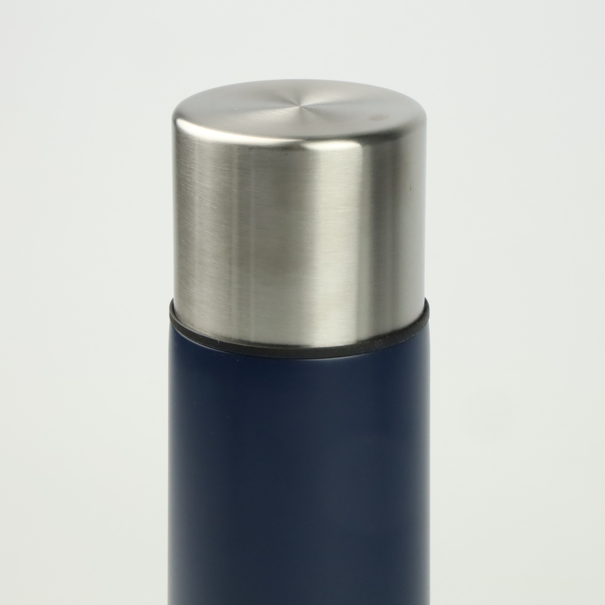 TERMOS GRANATOWY TERMICZNY 750ML STAL NIERDZEWNA BIDON NA GORĄCE NAPOJE