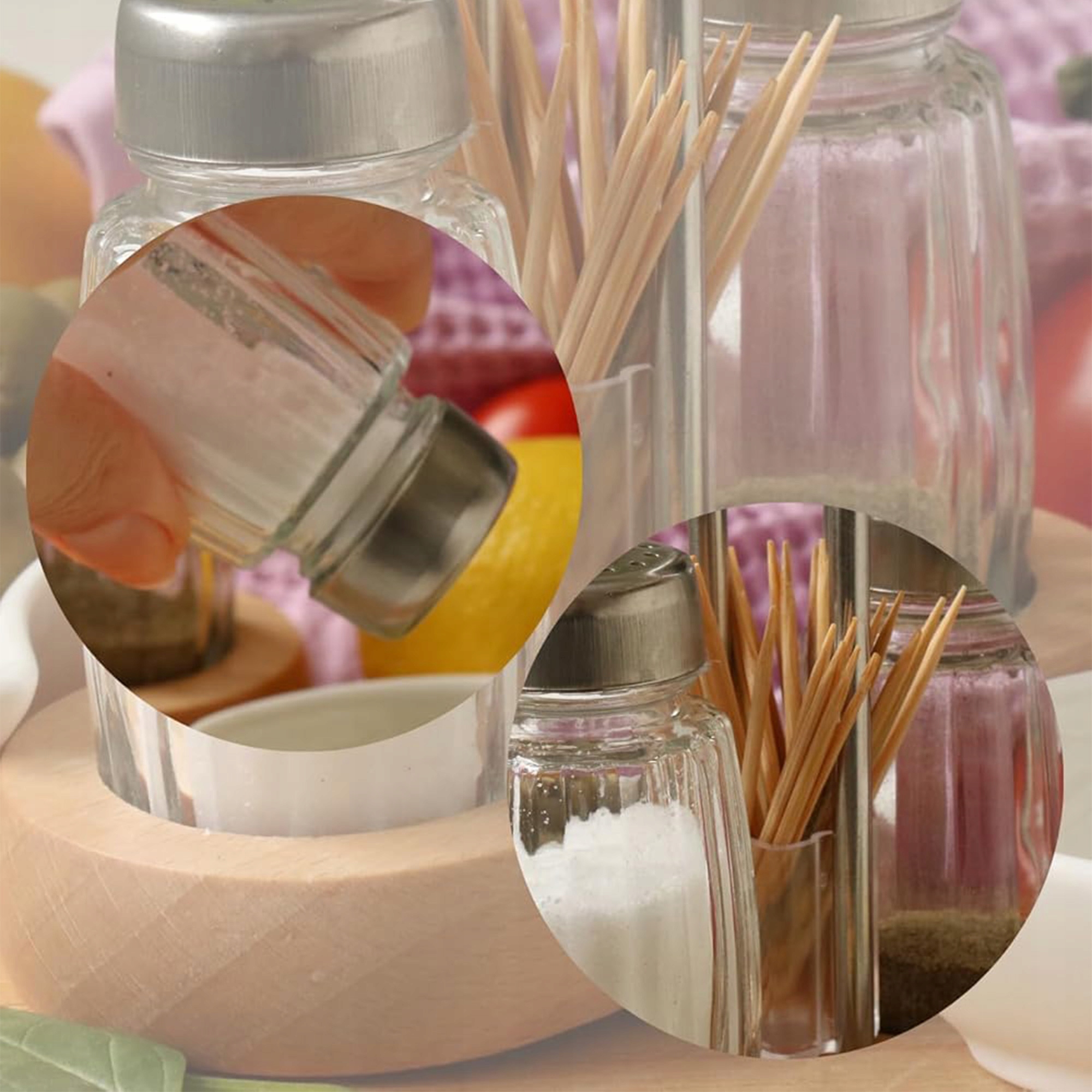 KPL SOLNICZKA PIEPRZNICZKA PRZYPRAWNIK POJEMNIKI NA SÓL PIEPRZ NA POSTAWCE