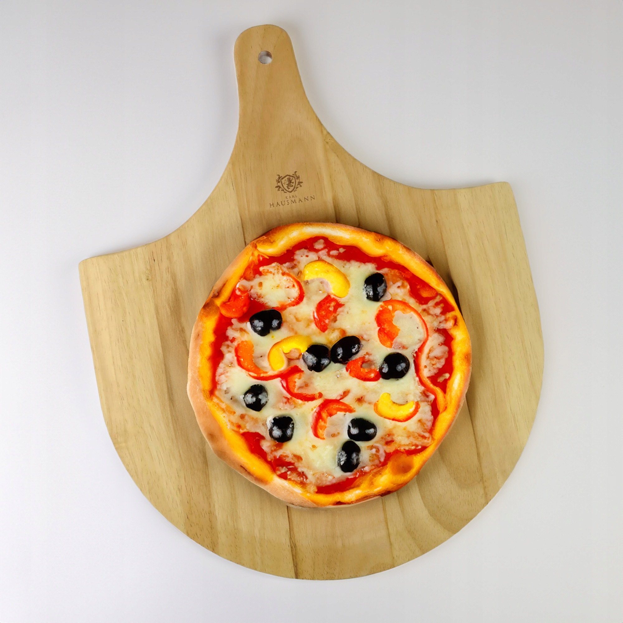 ZESTAW KAMIEŃ Z KORDIERYTU DO PIECZENIA PIZZY 33CM + AKCESORIA NÓŻ DESKA