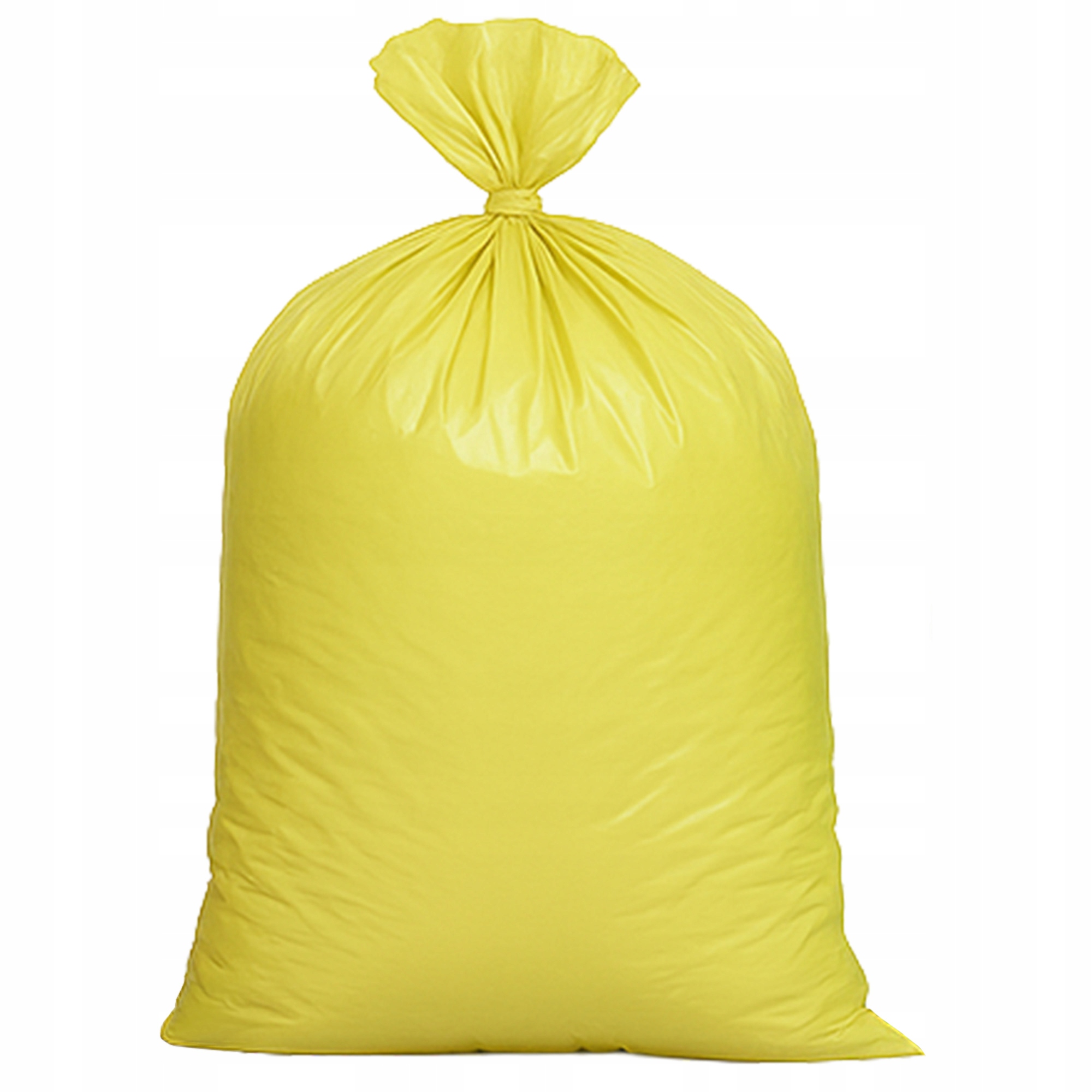 WORKI NA ŚMIECI 35L 15SZT ZÓŁTE DO SEGREGACJI NA ODPADY WYTRZYMAŁE