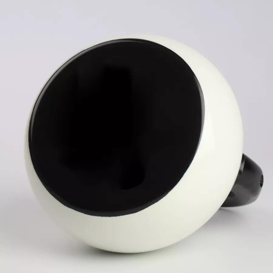 CZAJNIK EMALIOWANY NOWOCZESNY ECRU Z GWIZDKIEM STAL 2,5 L INDUKCJA GAZ