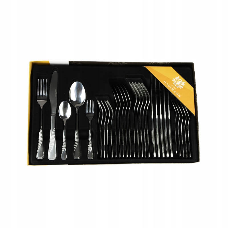 ZESTAW SZTUĆCÓW 30 el 6 os komplet sztućce pudełko