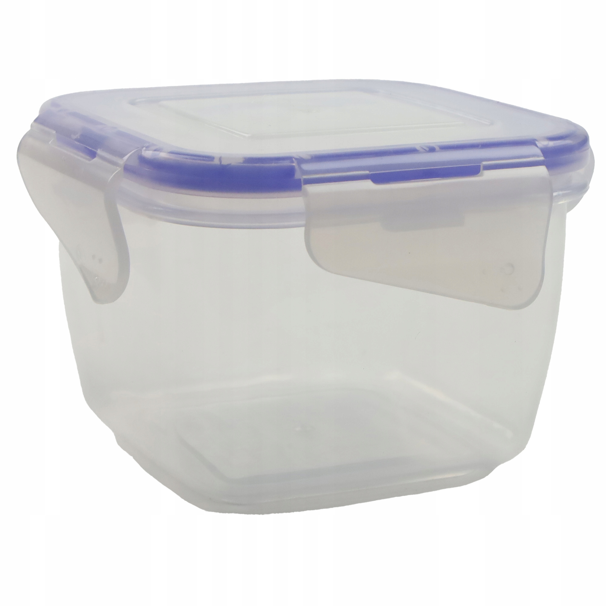 PLASTIKOWY POJEMNIK Z POKRYWKĄ NA ŻYWNOŚĆ ZAMYKANA MISKA 1,5L