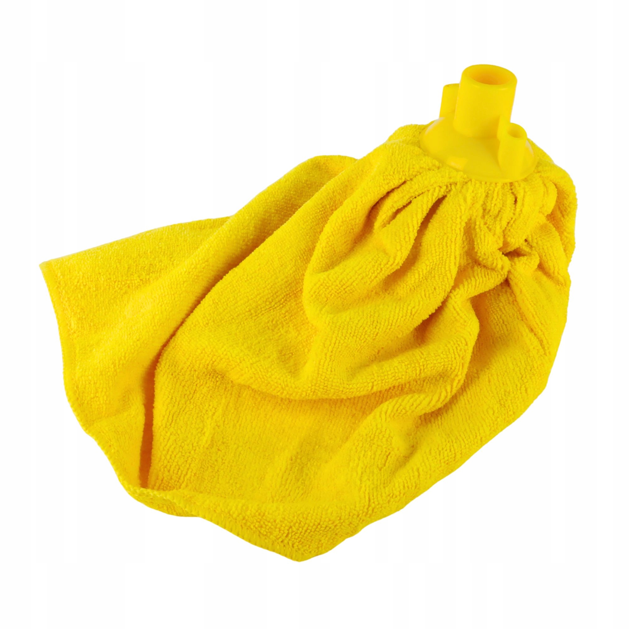 KOŃCÓWKA DO MOPA ŻÓŁTA Z MIKROFIBRY SUKIENKA SUPERCHŁONNA KLARA