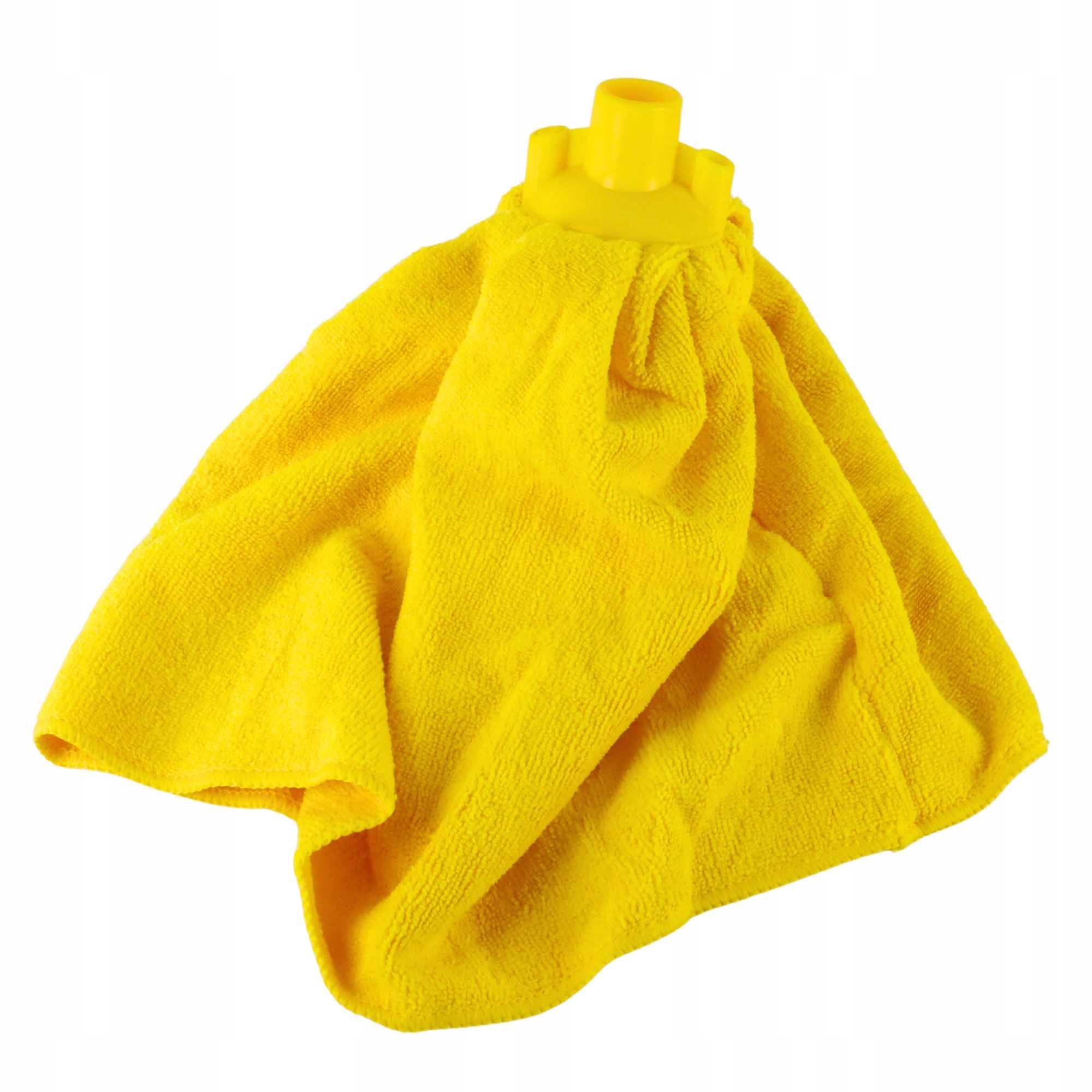 KOŃCÓWKA DO MOPA ŻÓŁTA Z MIKROFIBRY SUKIENKA SUPERCHŁONNA KLARA