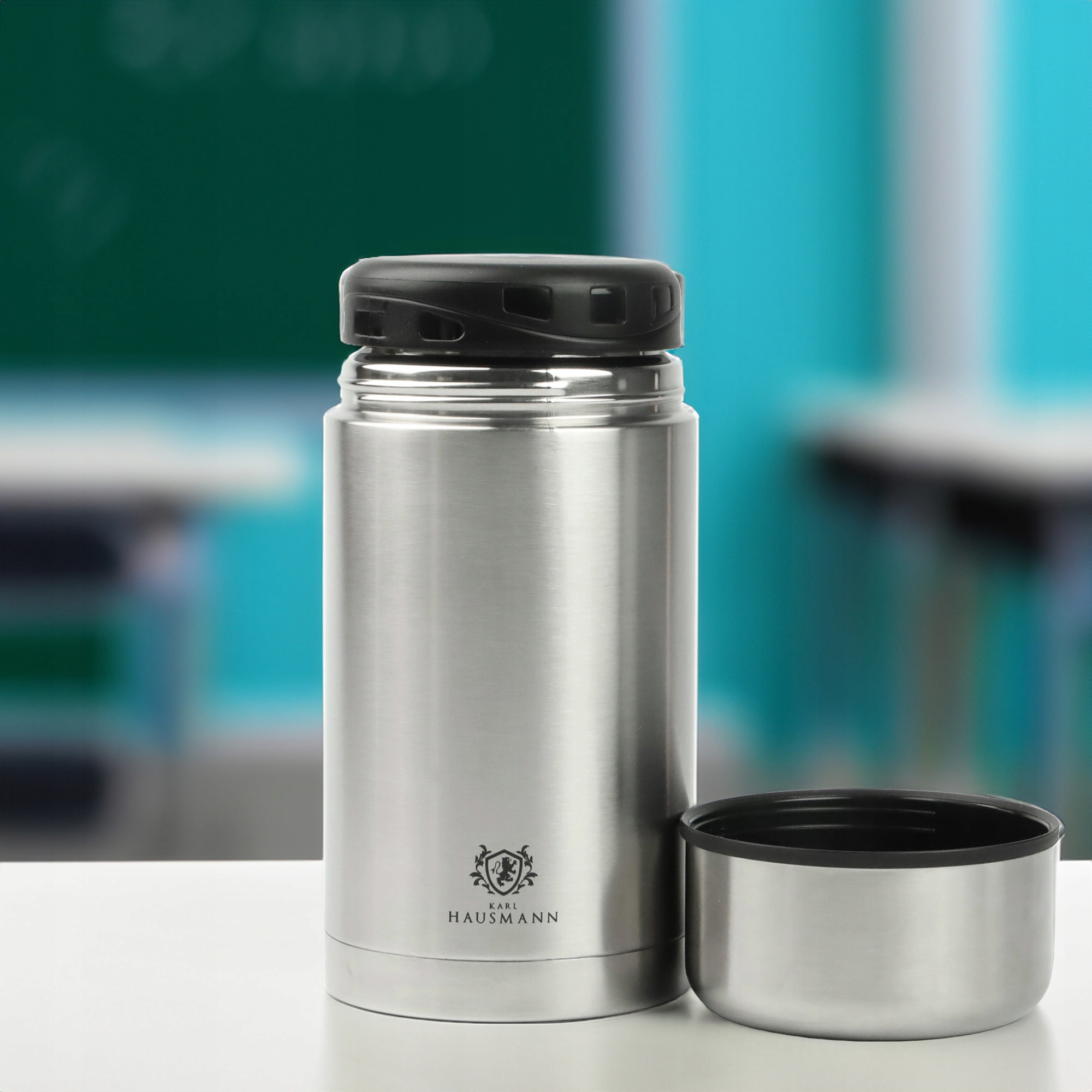 TERMOS OBIADOWY TURYSTYCZNY NA OBIAD ZUPĘ 1,2L TERMICZNY STAL NIERDZEWNA